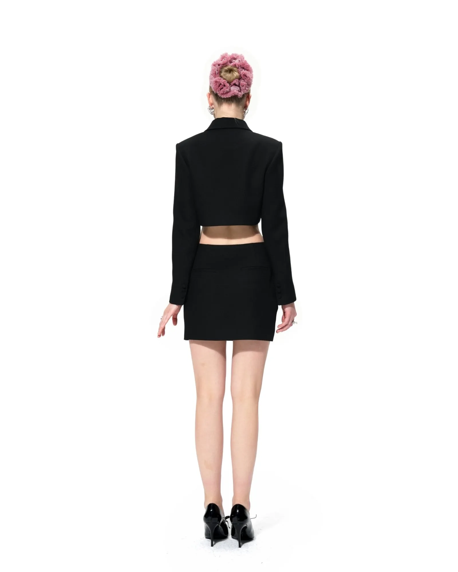 Tatiana Crop Blazer (Black) sold by Nana Jacqueline product image thumbnail 4