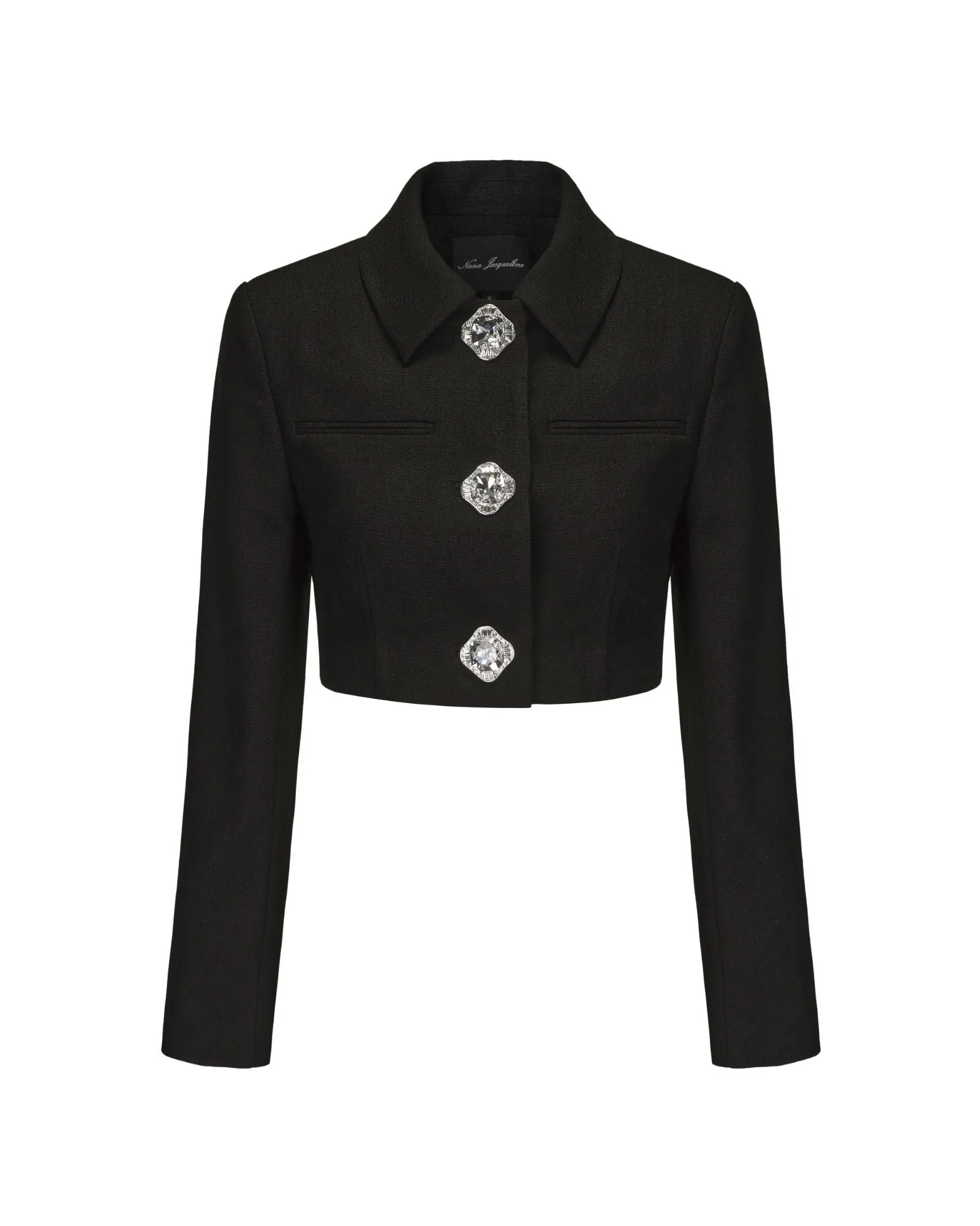 Tatiana Crop Blazer (Black) sold by Nana Jacqueline