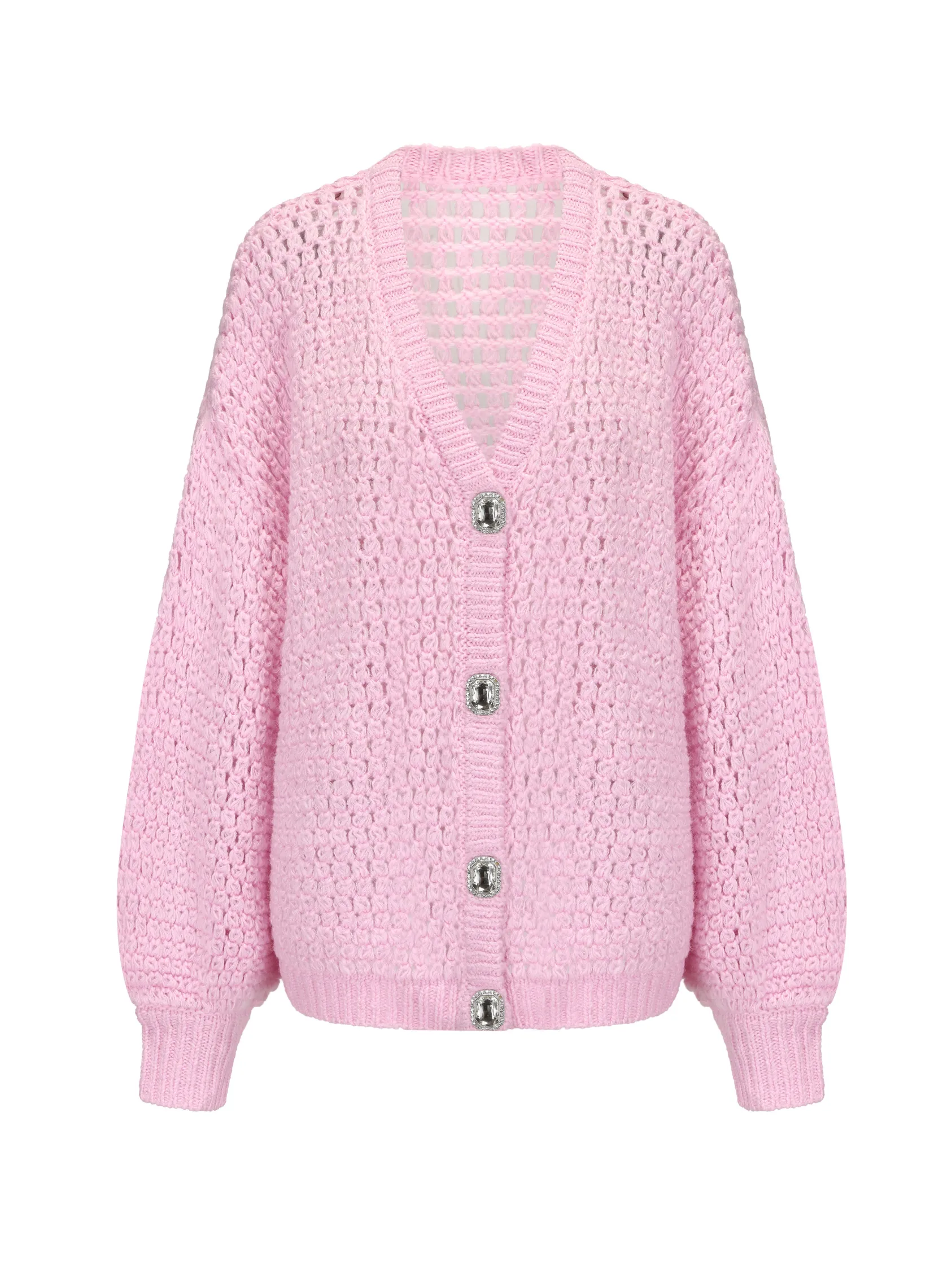 Alexis Cardigan + Scarf Set (Pink) (Final Sale) sold by Nana Jacqueline
