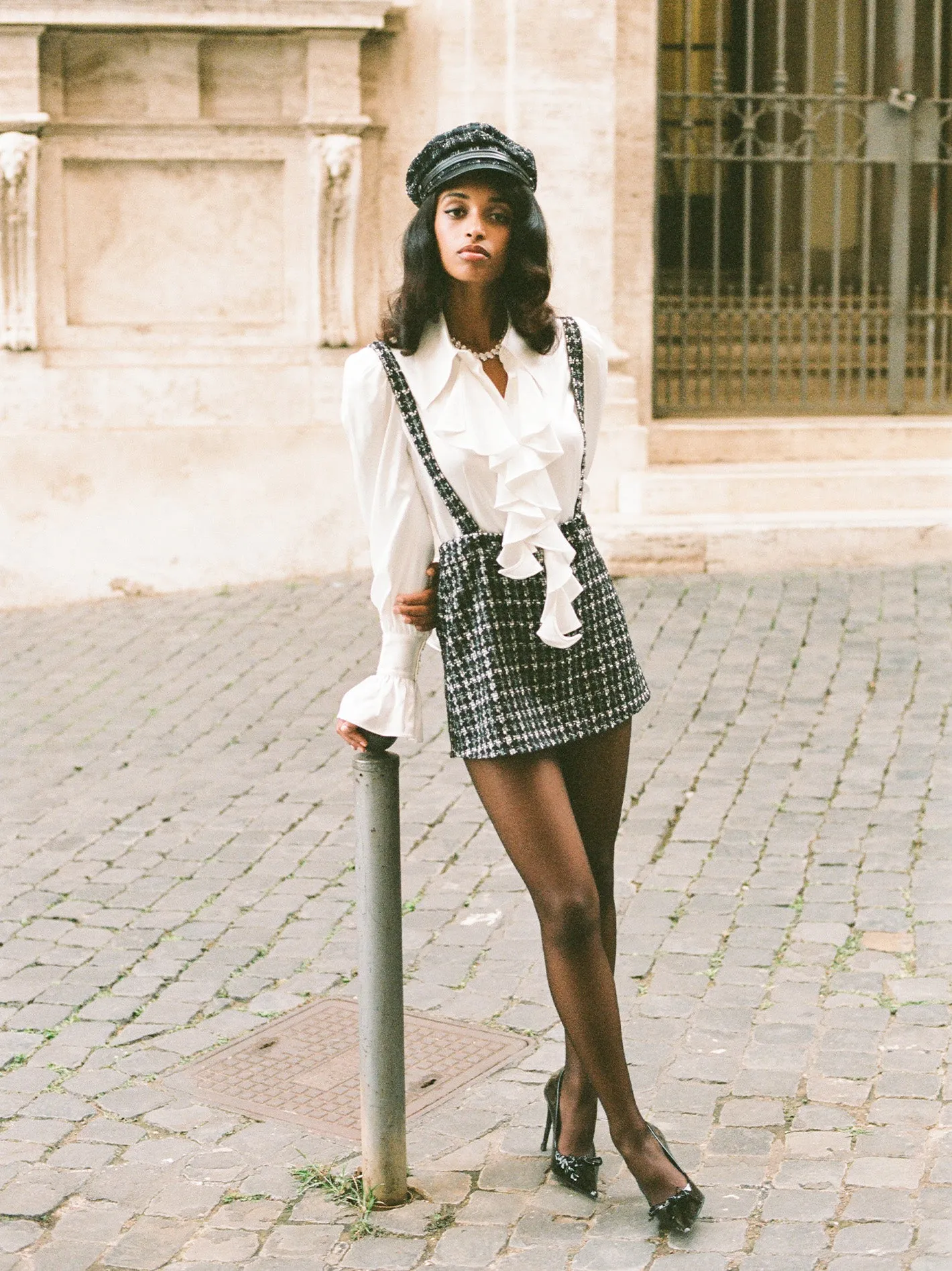 Talia Tweed Skirt (Final Sale) sold by Nana Jacqueline product image thumbnail 4