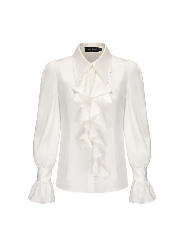 Elsa Top (White) (Final Sale) sold by Nana Jacqueline