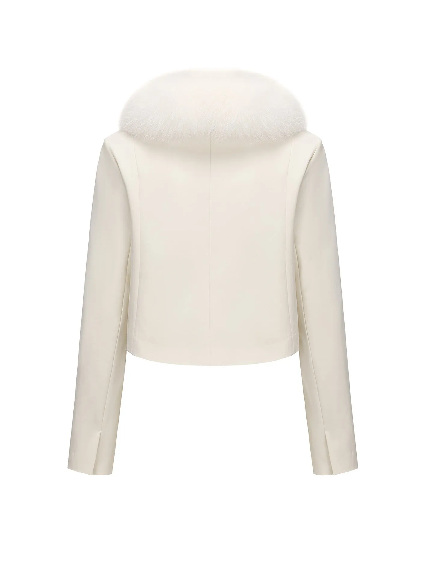 Claira Fur Collar (Off white) sold by Nana Jacqueline product image thumbnail 4