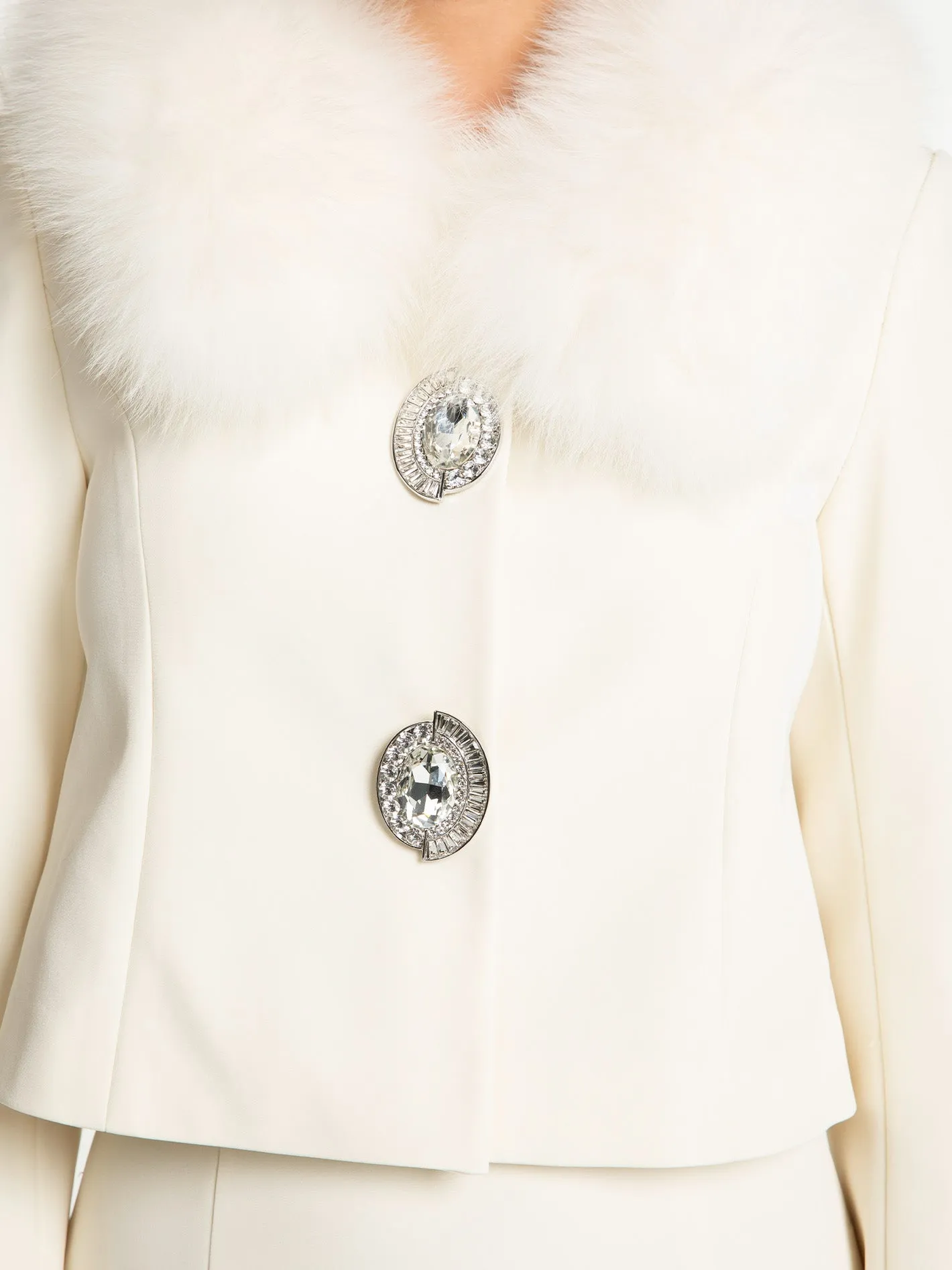 Claira Fur Collar (Off white) sold by Nana Jacqueline product image thumbnail 3