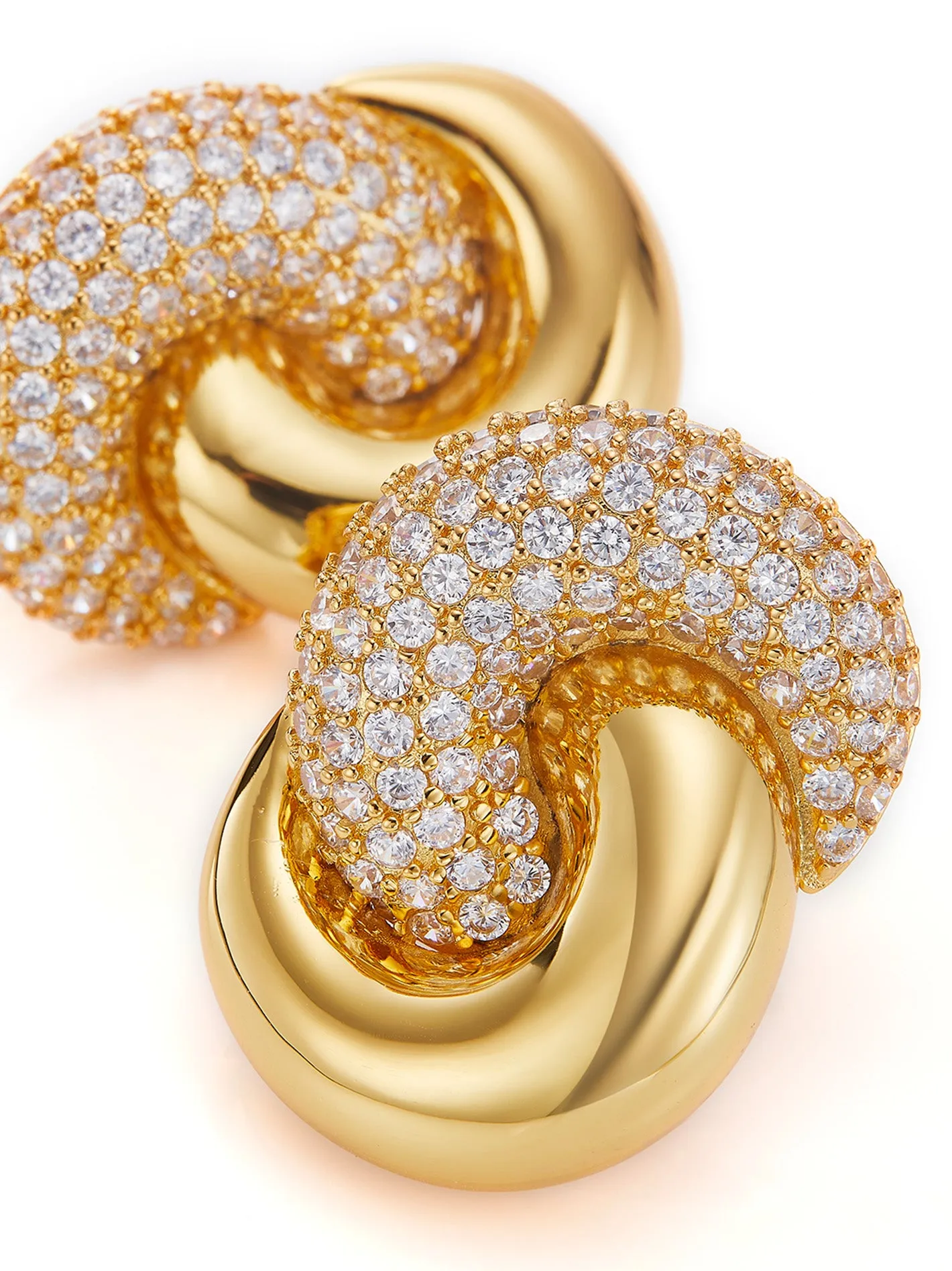 Mia Earrings (Gold) (Final Sale) sold by Nana Jacqueline product image thumbnail 2