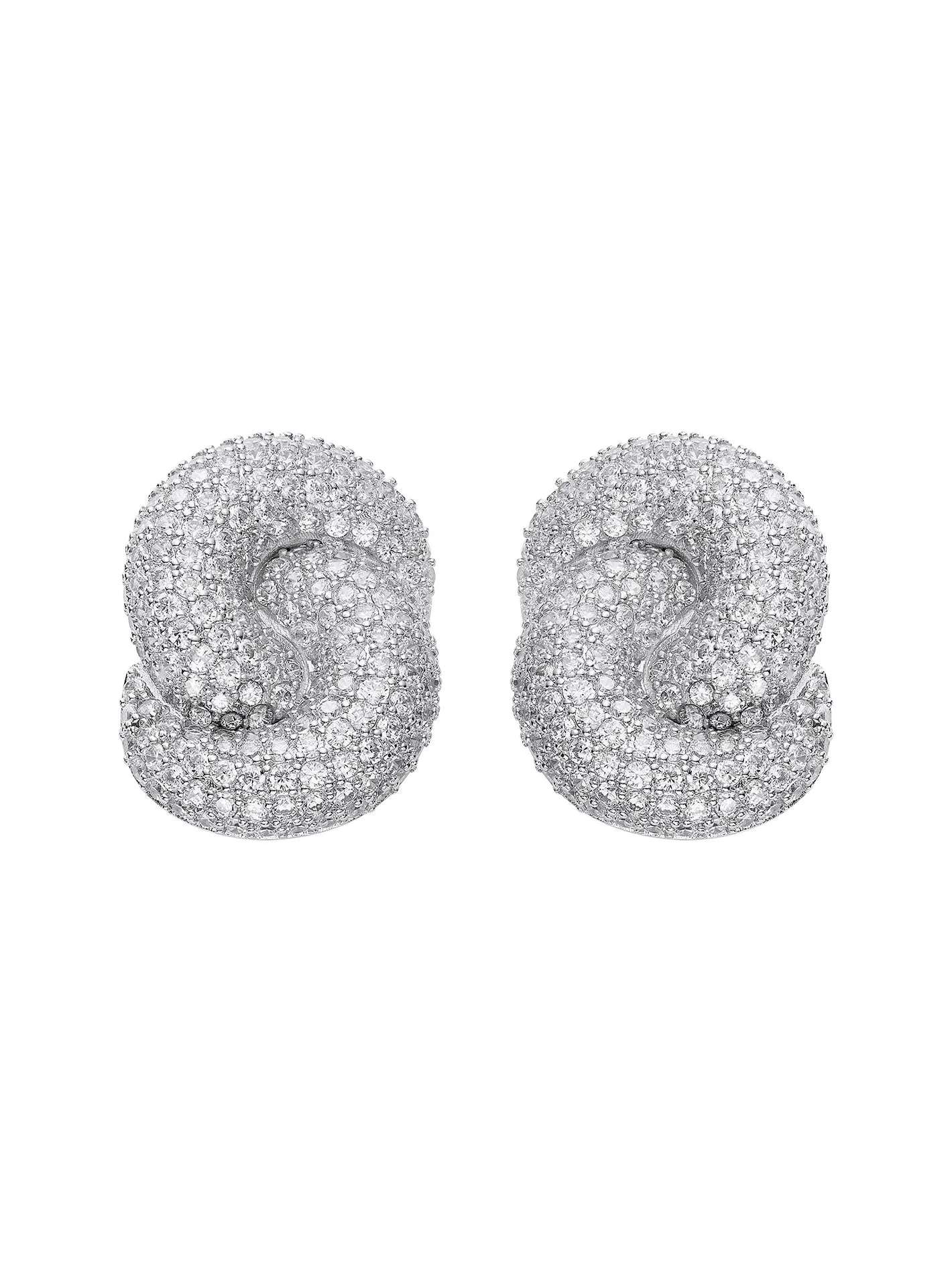 Mia Earrings (White) (Final Sale) sold by Nana Jacqueline