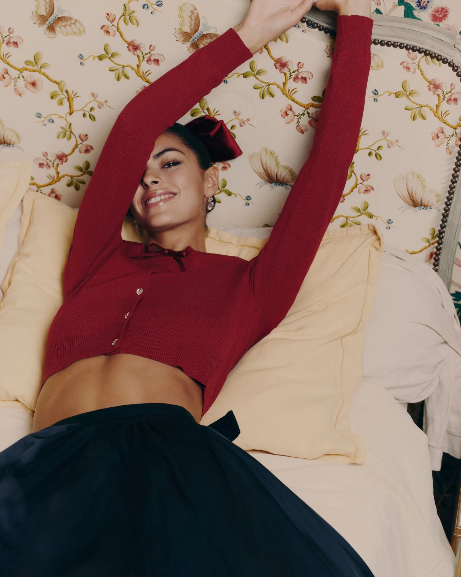 Audrina Cardigan (Red) sold by Nana Jacqueline product image thumbnail 3