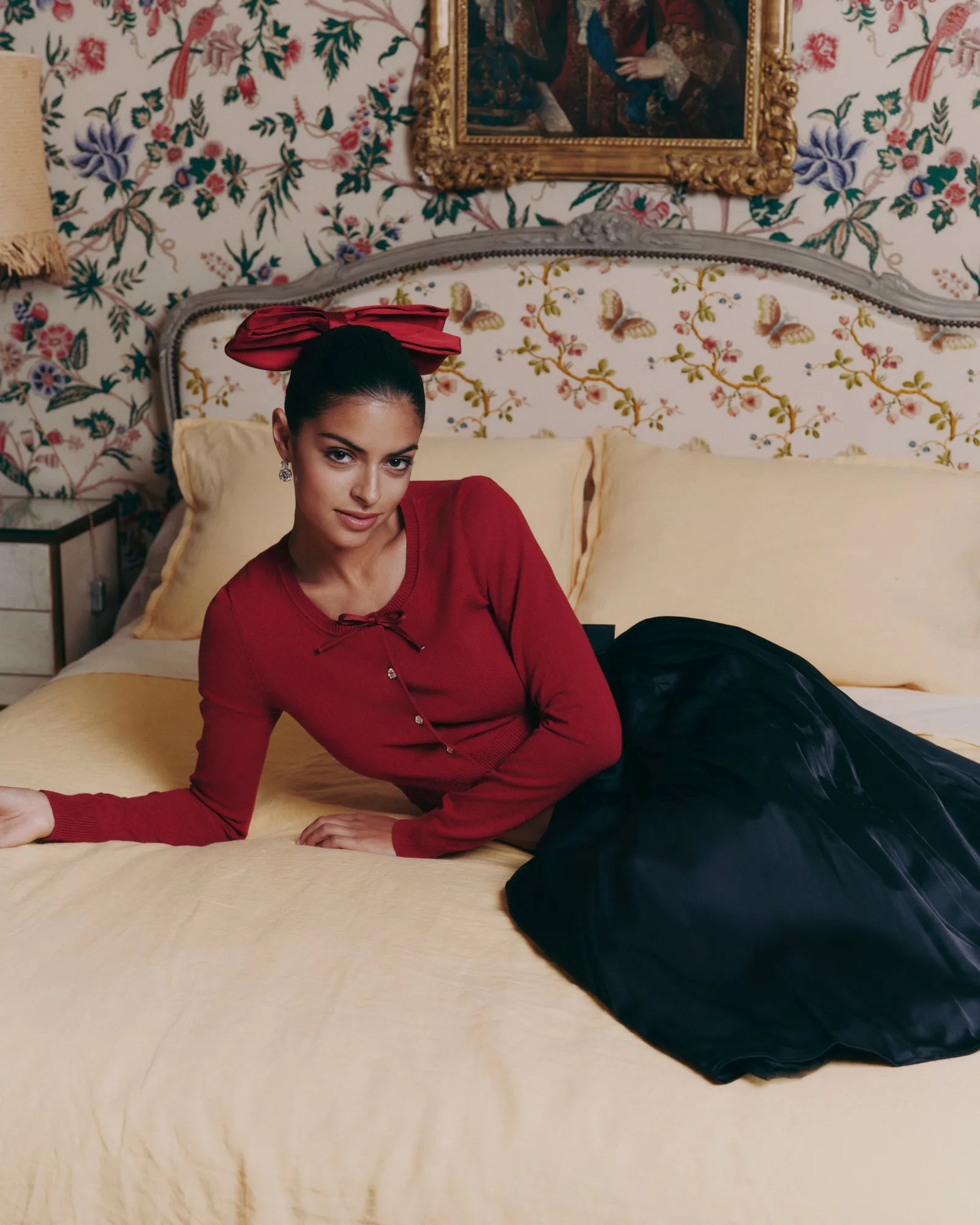 Audrina Cardigan (Red) sold by Nana Jacqueline product image thumbnail 2