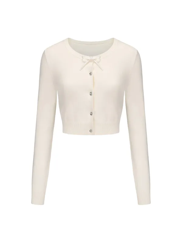 Audrina Cardigan (White) sold by Nana Jacqueline