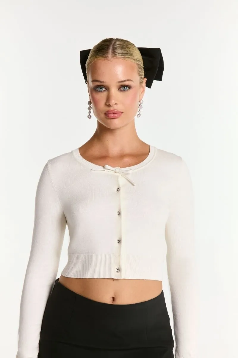 Audrina Cardigan (White) sold by Nana Jacqueline product image thumbnail 5