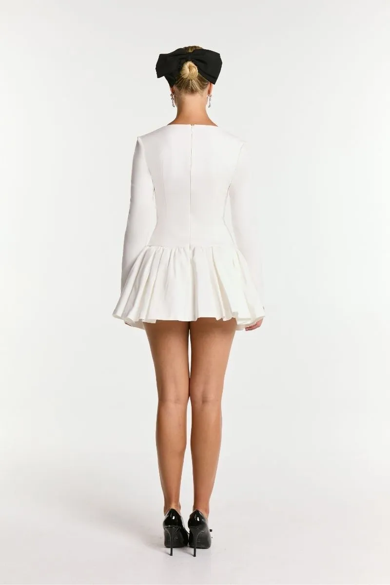 Audrina Dress (White) (Final Sale) sold by Nana Jacqueline product image thumbnail 5