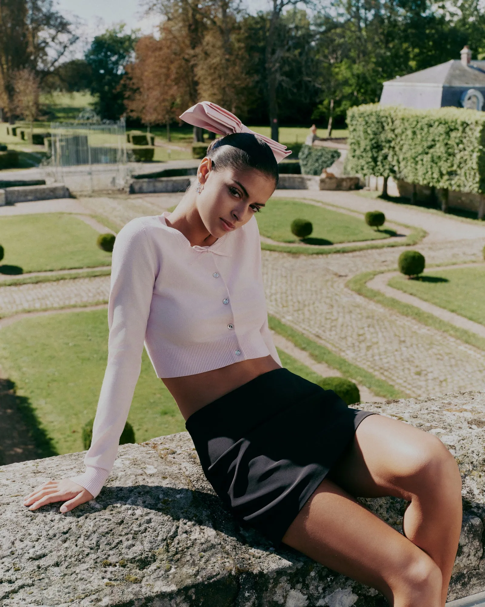 Audrina Cardigan (Pink) sold by Nana Jacqueline product image thumbnail 3