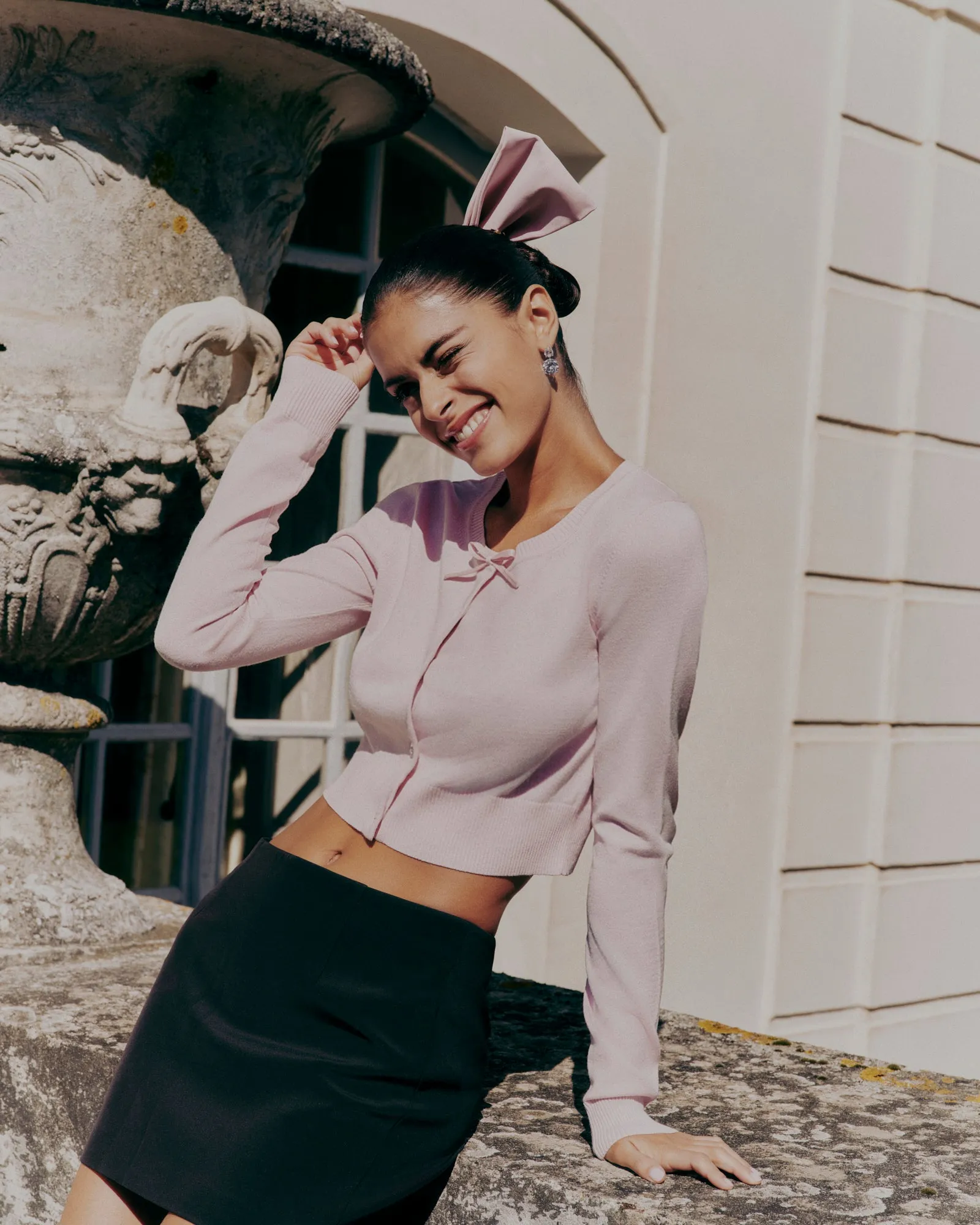 Audrina Cardigan (Pink) sold by Nana Jacqueline product image thumbnail 2