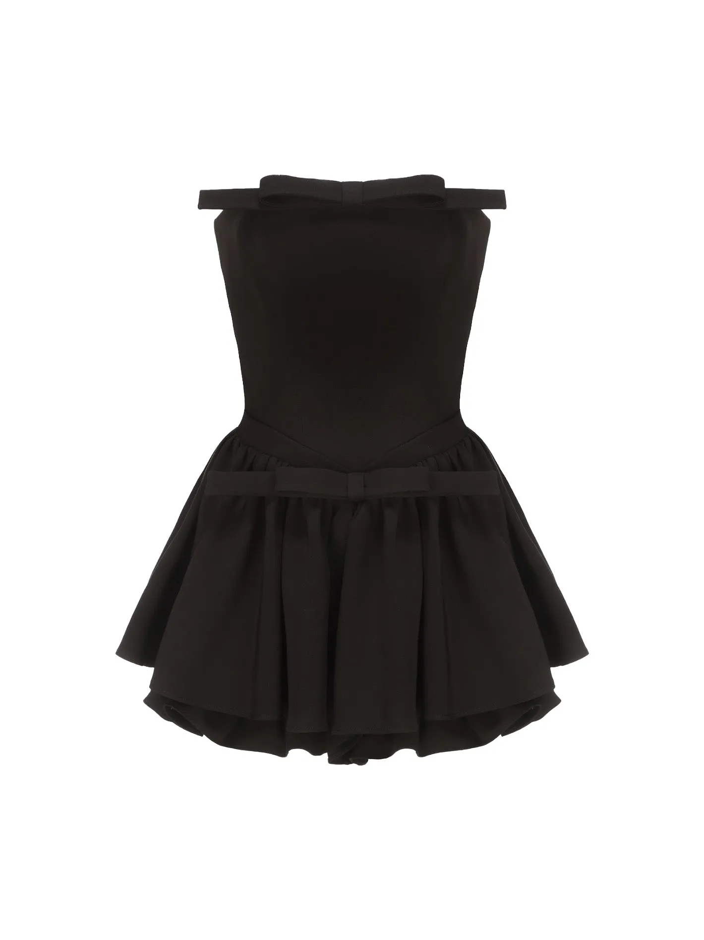 Giselle Bow Jumpsuit (Black) sold by Nana Jacqueline