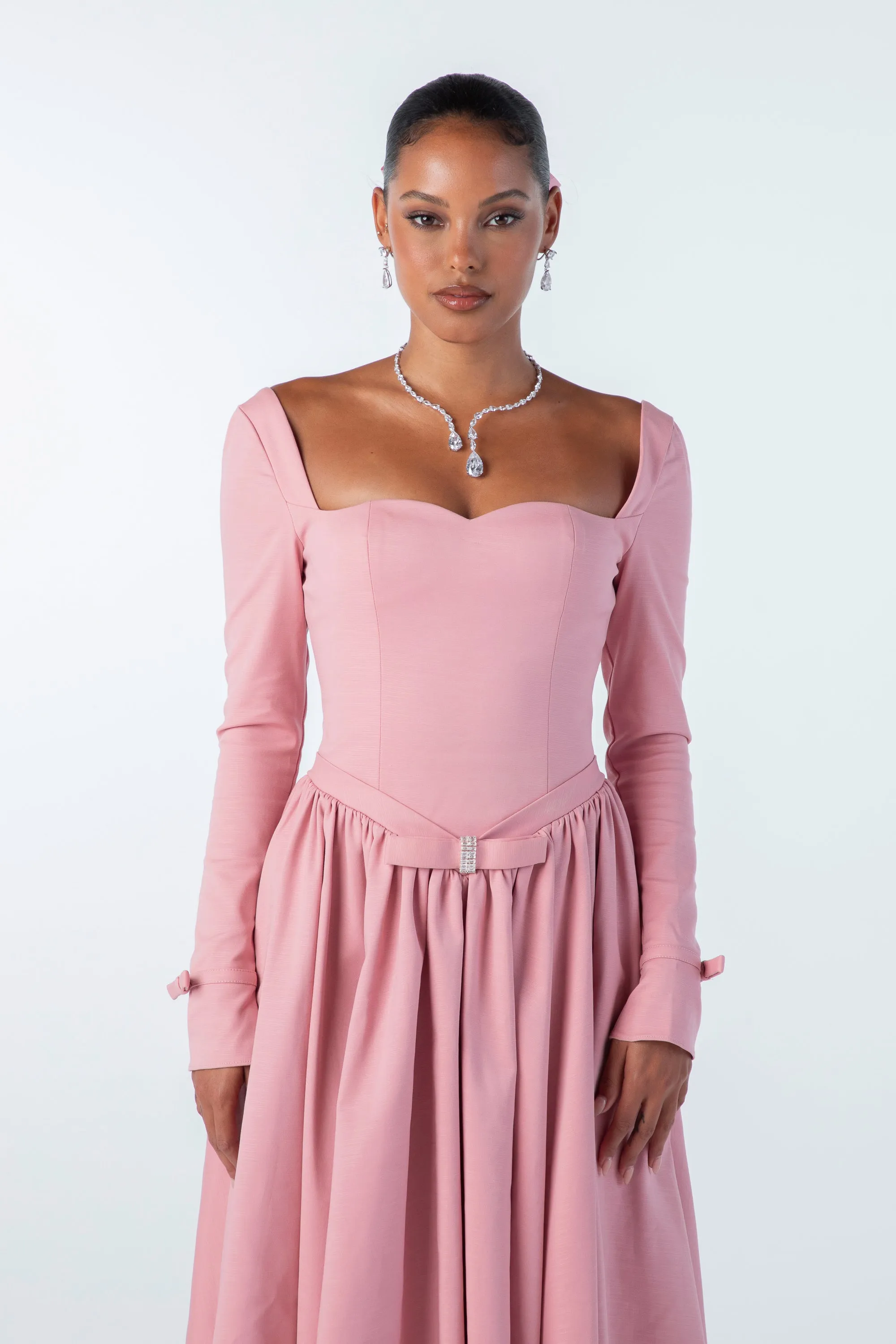 Bernadette Dress (Pink) (Final Sale) sold by Nana Jacqueline product image thumbnail 5