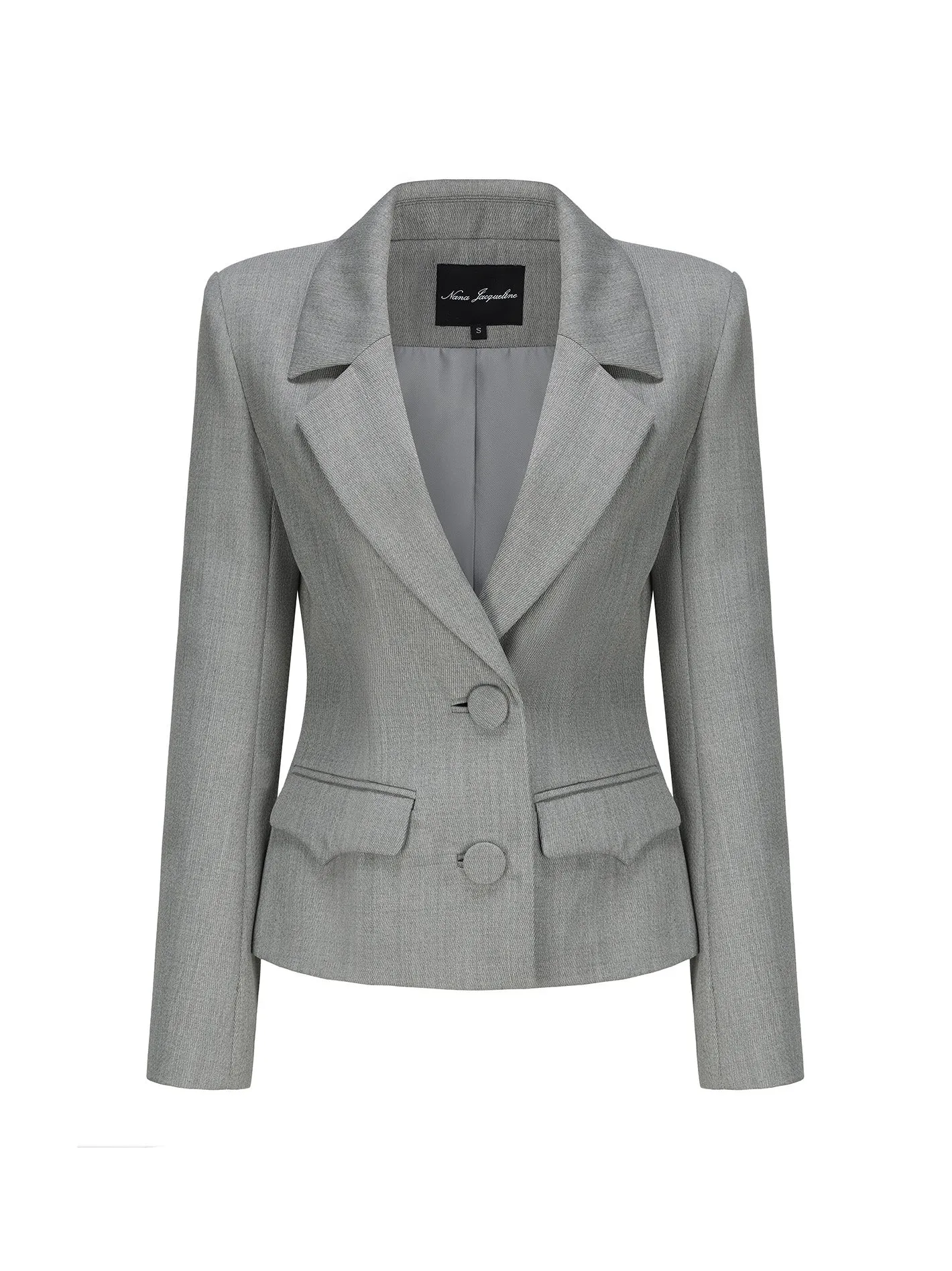Amelie Blazer (Grey) (Final Sale) sold by Nana Jacqueline