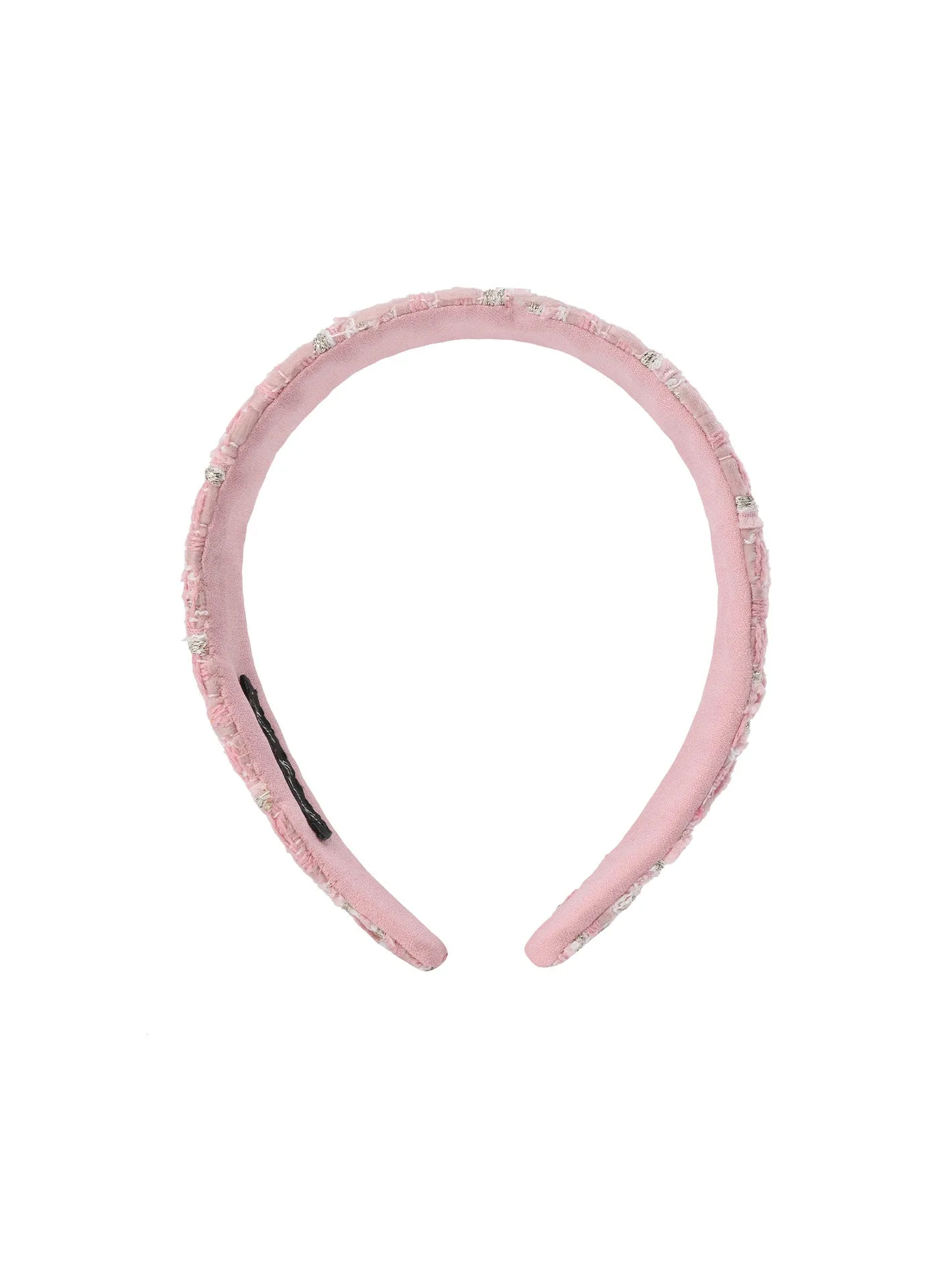 Elsa Headband (Pink Checkered) sold by Nana Jacqueline product image thumbnail 3