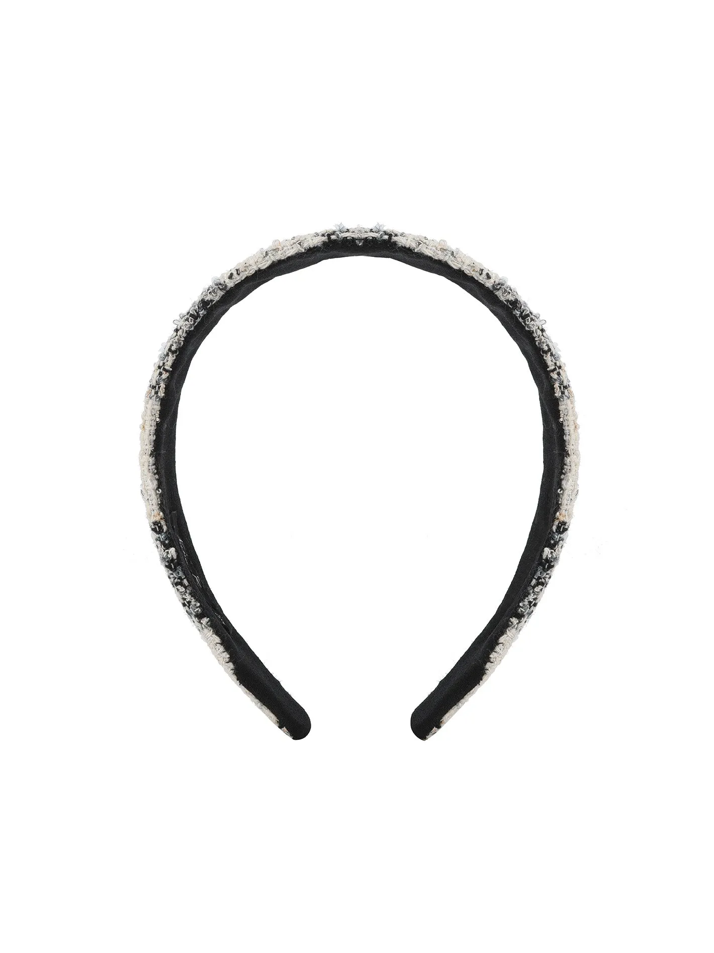 Elsa Headband (Black Checkered) sold by Nana Jacqueline product image thumbnail 3