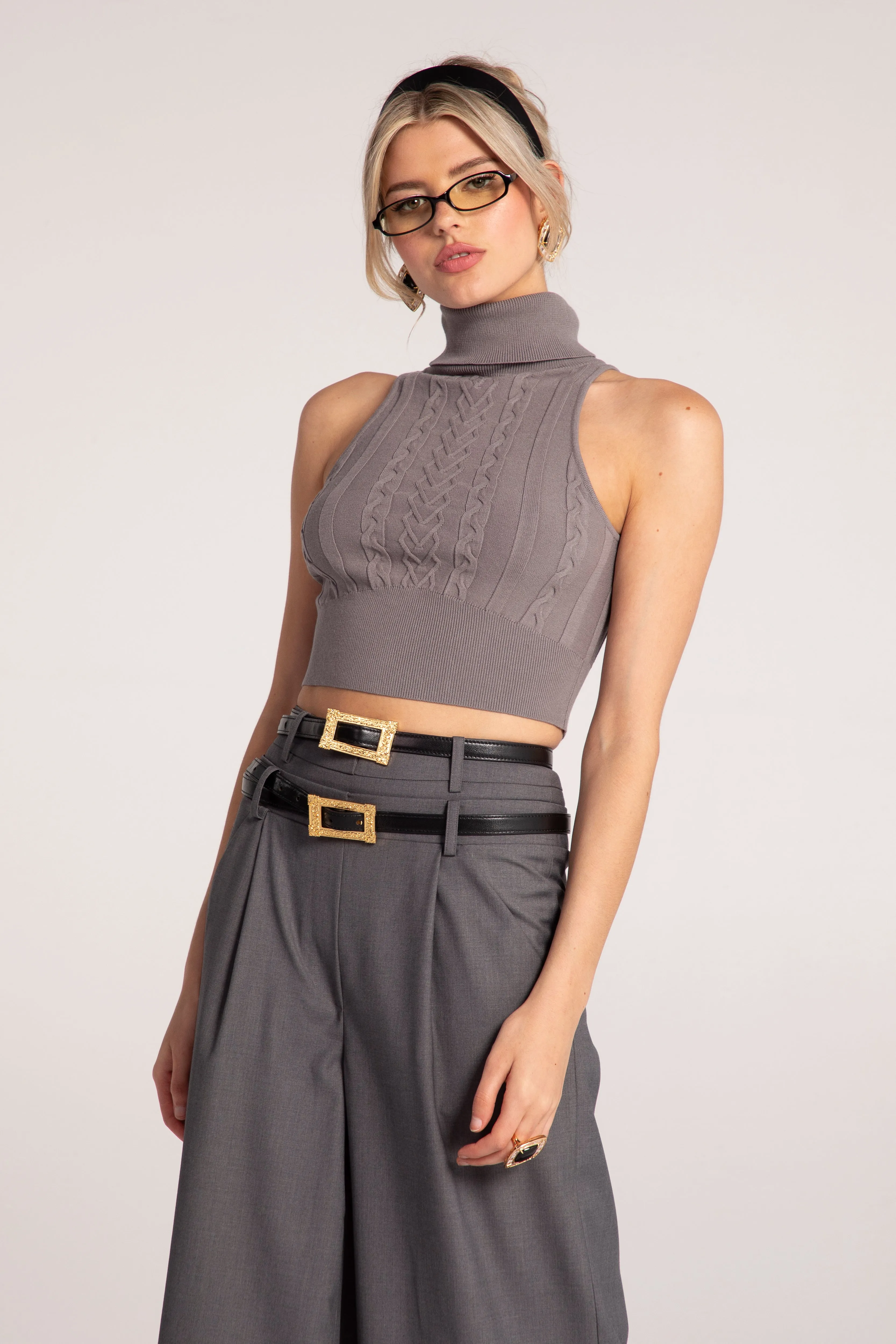 Anna Pants (Grey) (Final Sale) sold by Nana Jacqueline product image thumbnail 3