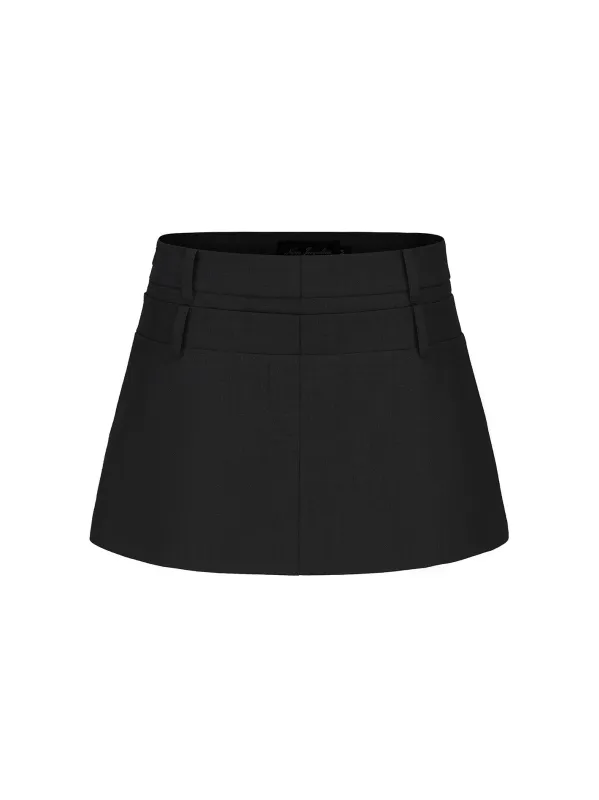 Anna Skirt (Black) (Final Sale) sold by Nana Jacqueline