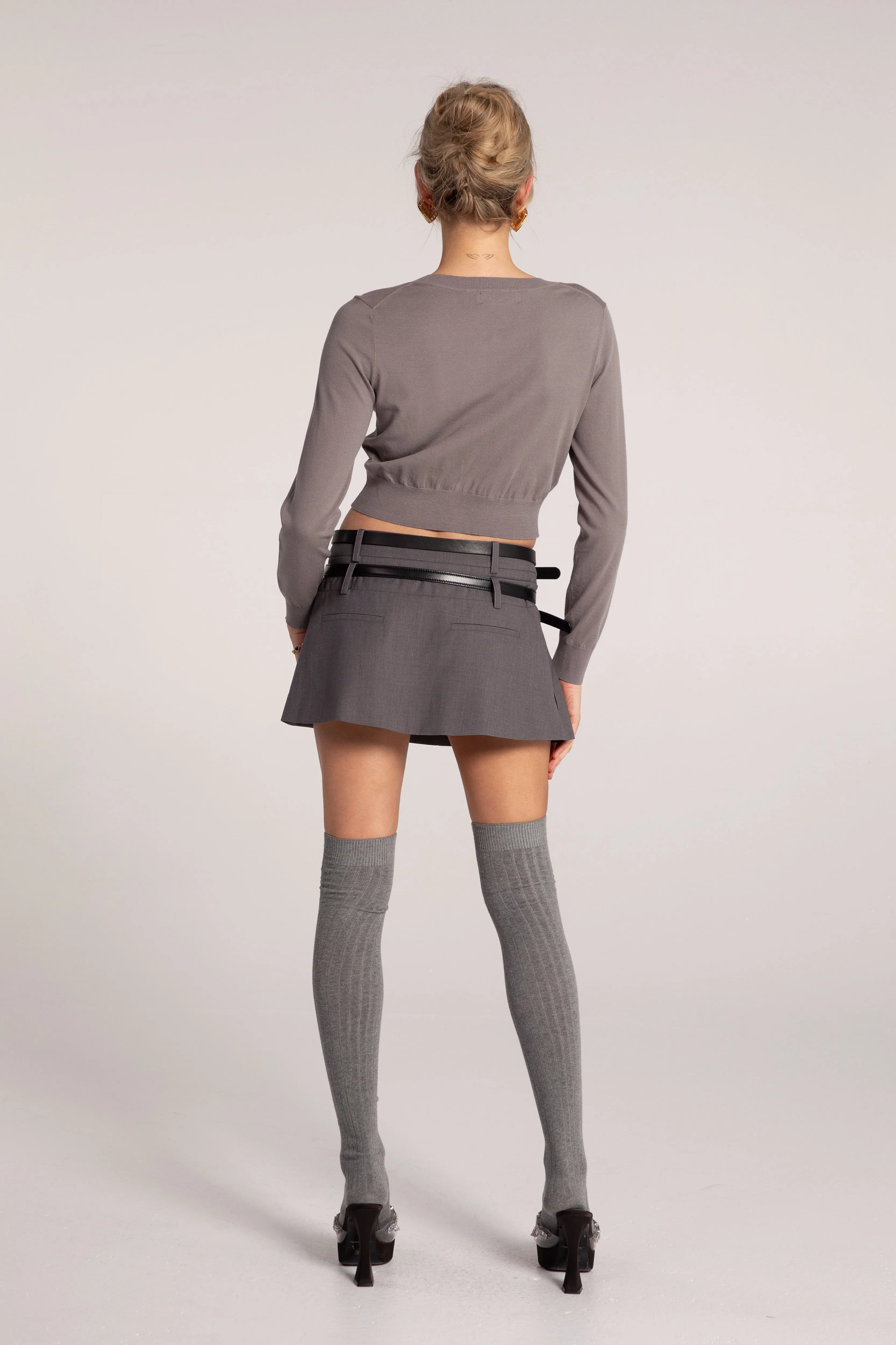 Ashley Cardigan (Grey) (Final Sale) sold by Nana Jacqueline product image thumbnail 5