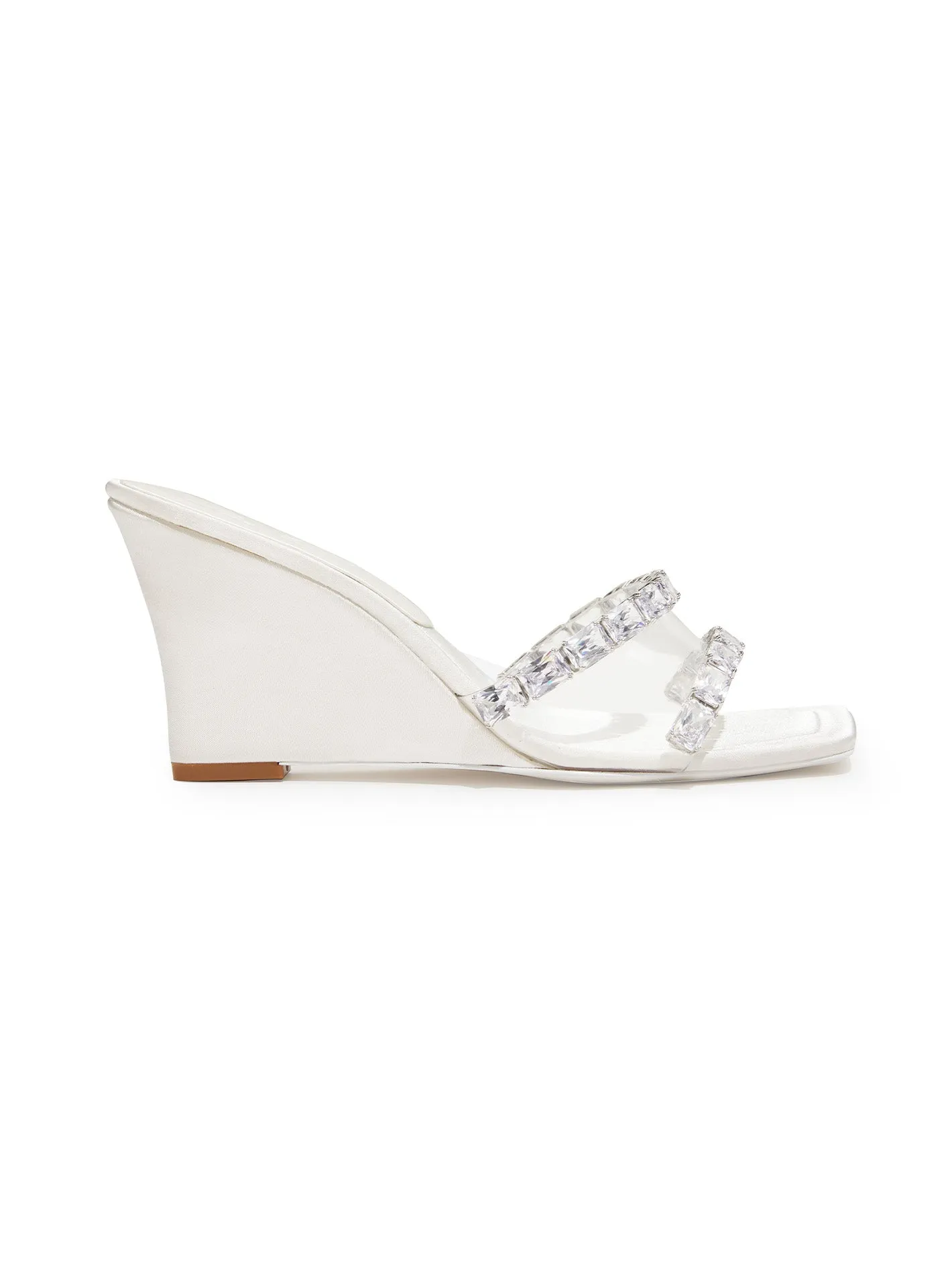 Cassandra Diamond Heels (White) sold by Nana Jacqueline product image thumbnail 4