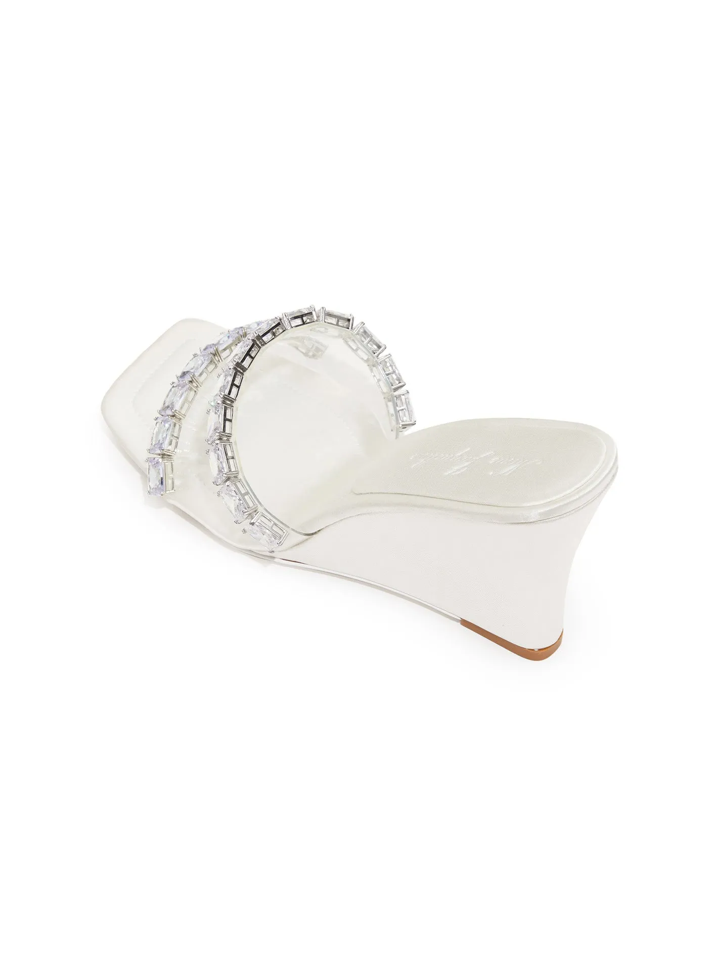 Cassandra Diamond Heels (White) sold by Nana Jacqueline product image thumbnail 3