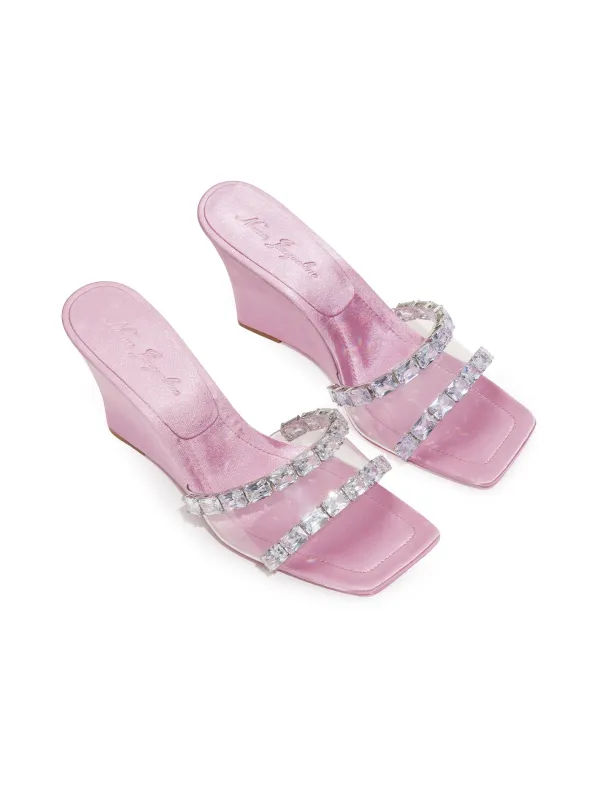 Cassandra Diamond Heels (Pink) sold by Nana Jacqueline