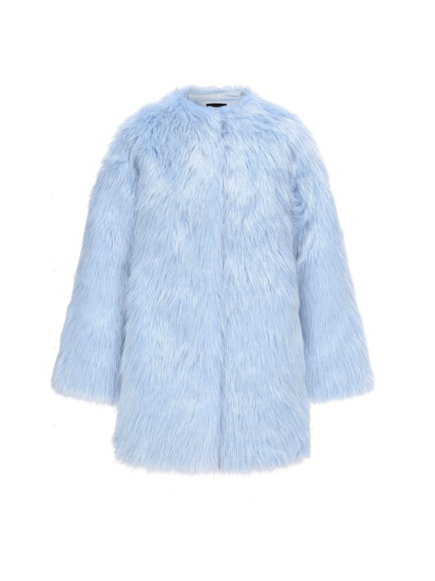 Adeline Fur Coat (Blue) (Final Sale) sold by Nana Jacqueline