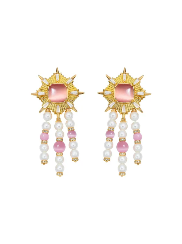 Clara Pearl Earrings (Final Sale) sold by Nana Jacqueline