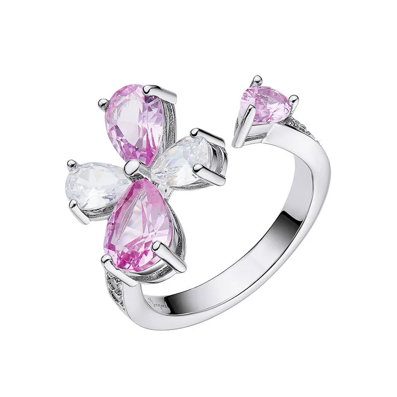 Chantel Flower Ring (Final Sale) sold by Nana Jacqueline