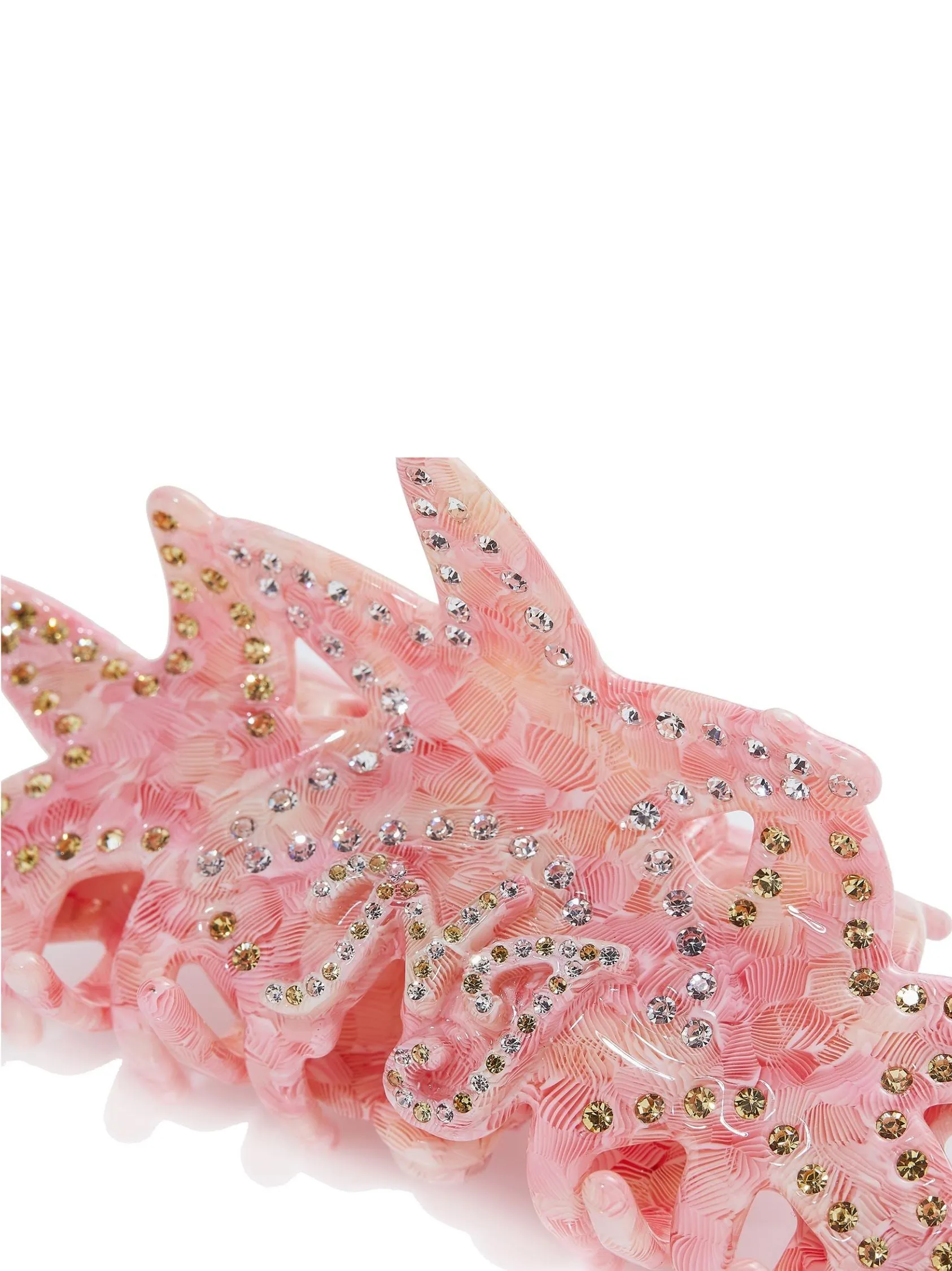Paulina Crystal Star Claw Clip (Light Pink) (Final Sale) sold by Nana Jacqueline product image thumbnail 3
