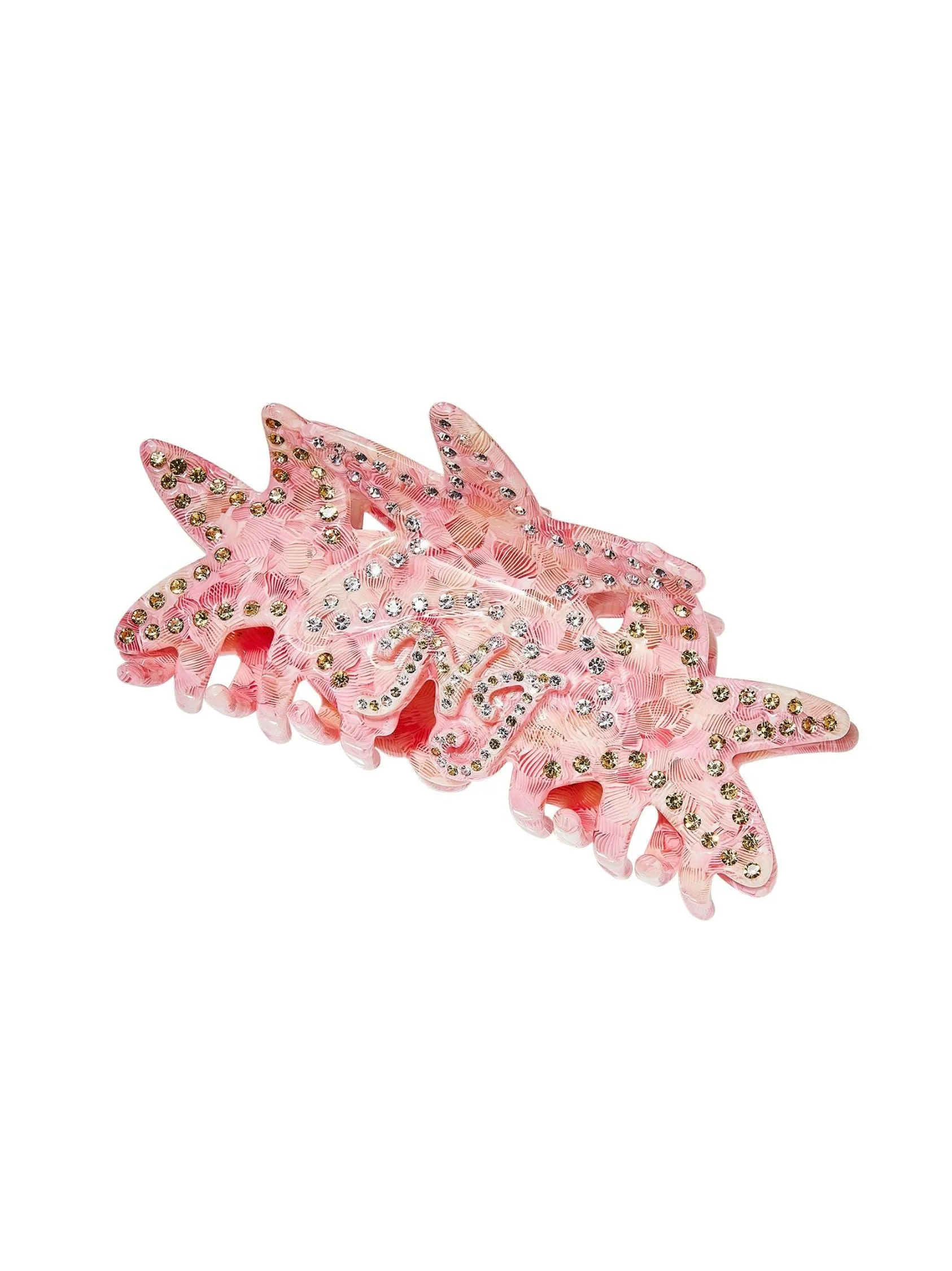 Paulina Crystal Star Claw Clip (Light Pink) (Final Sale) sold by Nana Jacqueline
