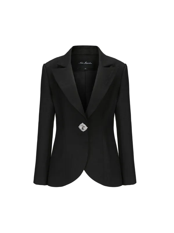 Elle Diamond Blazer (Black) (Final Sale) sold by Nana Jacqueline
