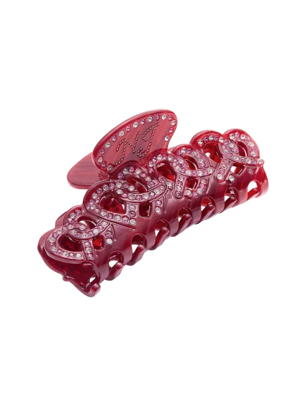 Kendall Claw Clip (Red) (Final Sale) sold by Nana Jacqueline