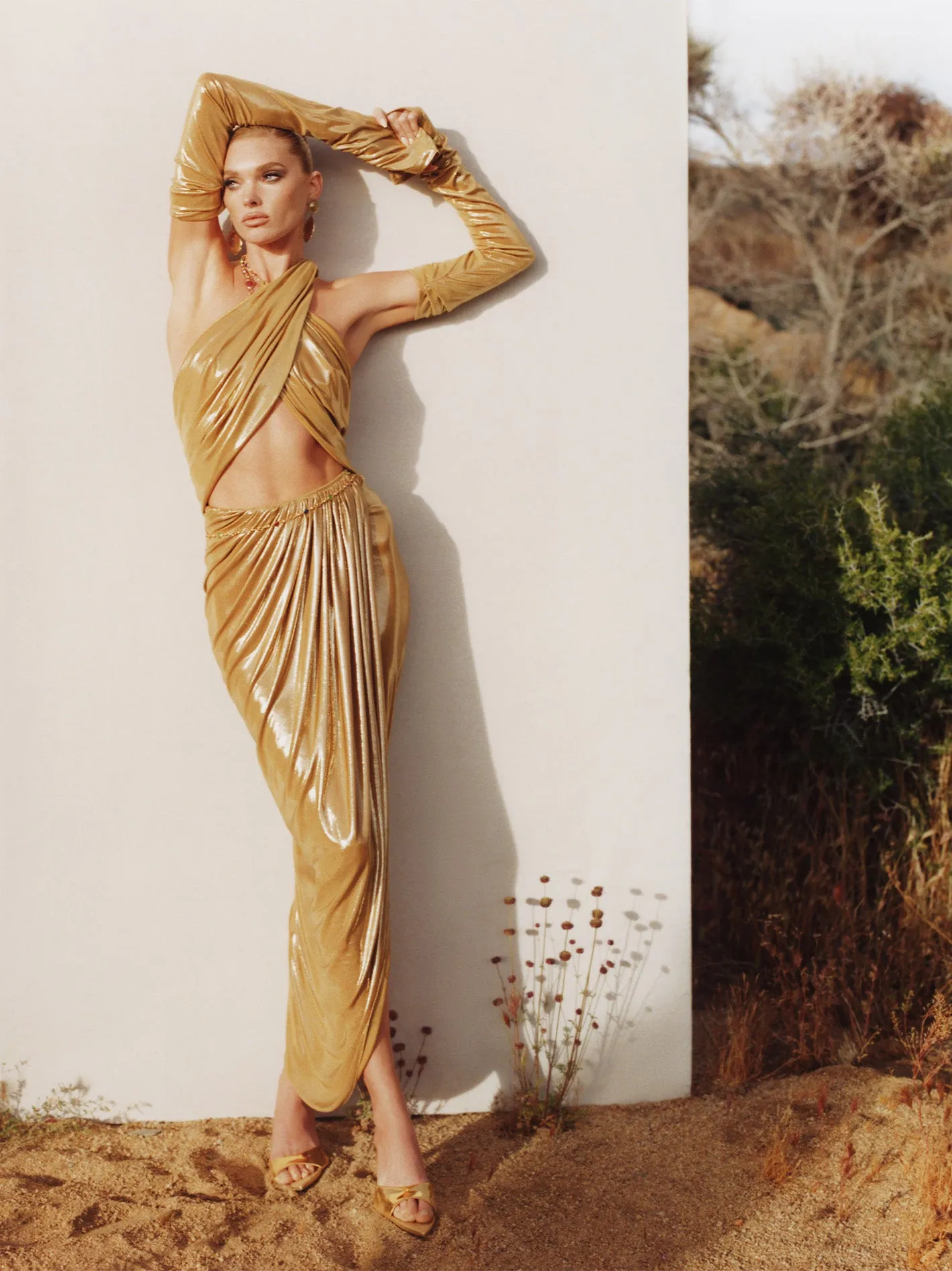 Amina Skirt (Gold) (Final Sale) sold by Nana Jacqueline product image thumbnail 2