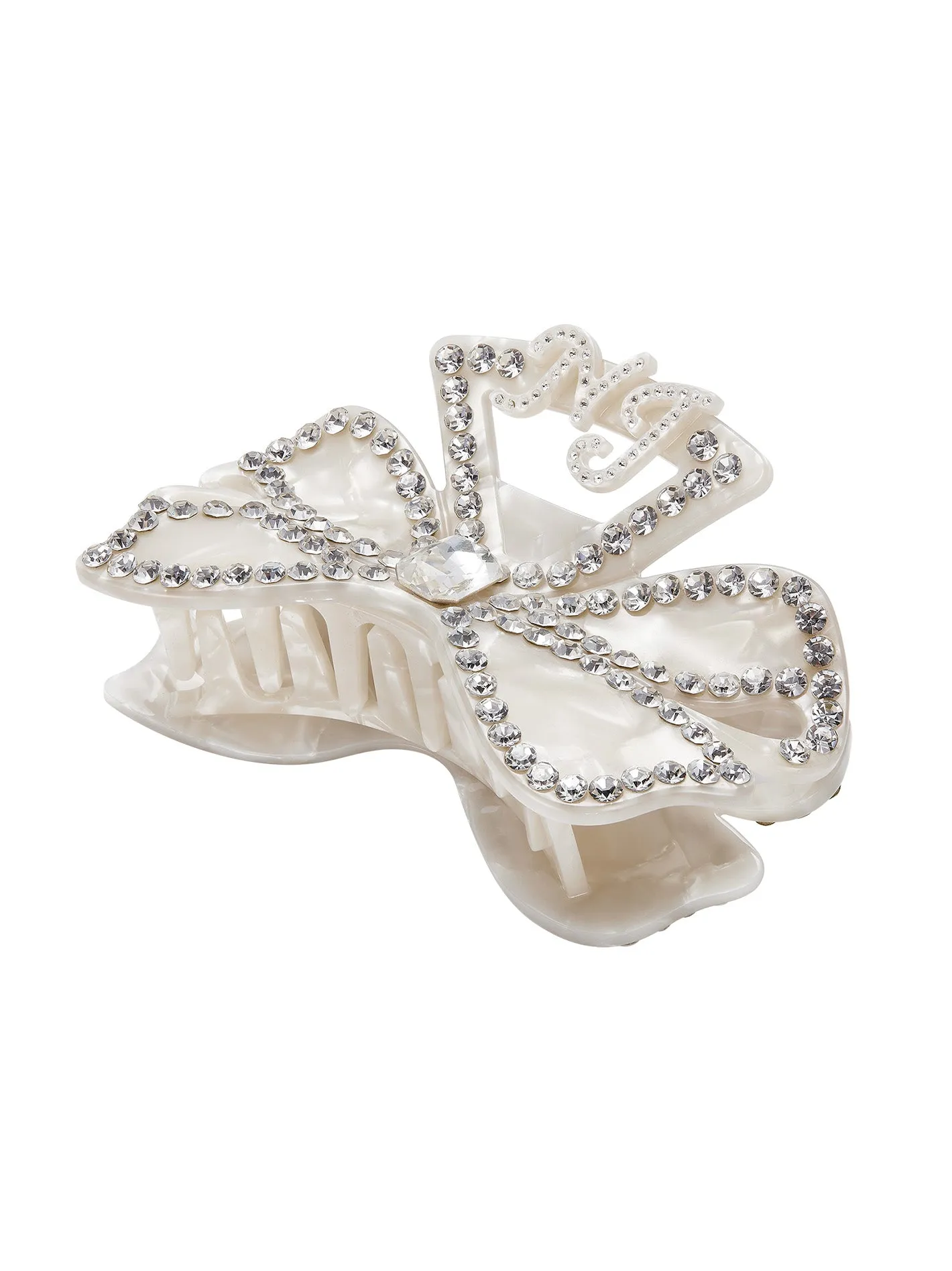 Sydney Hair Clip (White) sold by Nana Jacqueline product image thumbnail 5