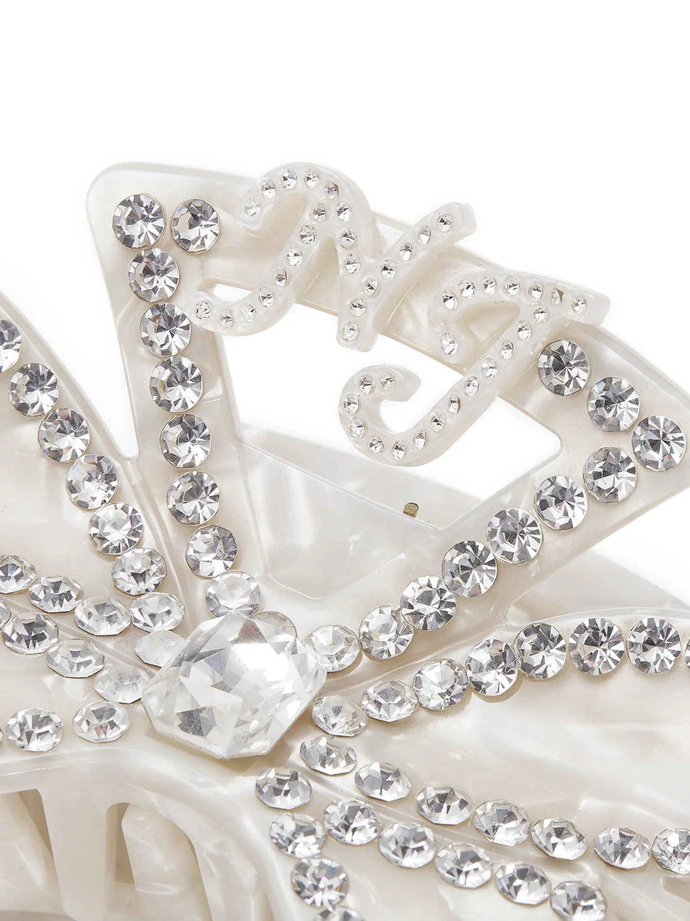 Sydney Hair Clip (White) sold by Nana Jacqueline product image thumbnail 4