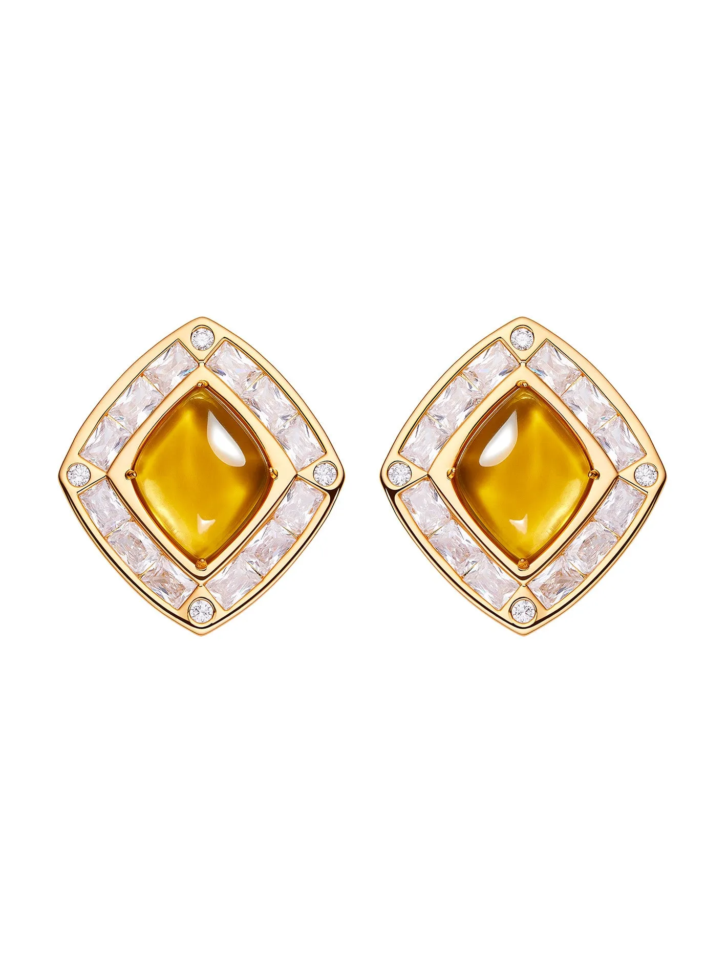 Bianca Earrings (Yellow) (Final Sale) sold by Nana Jacqueline