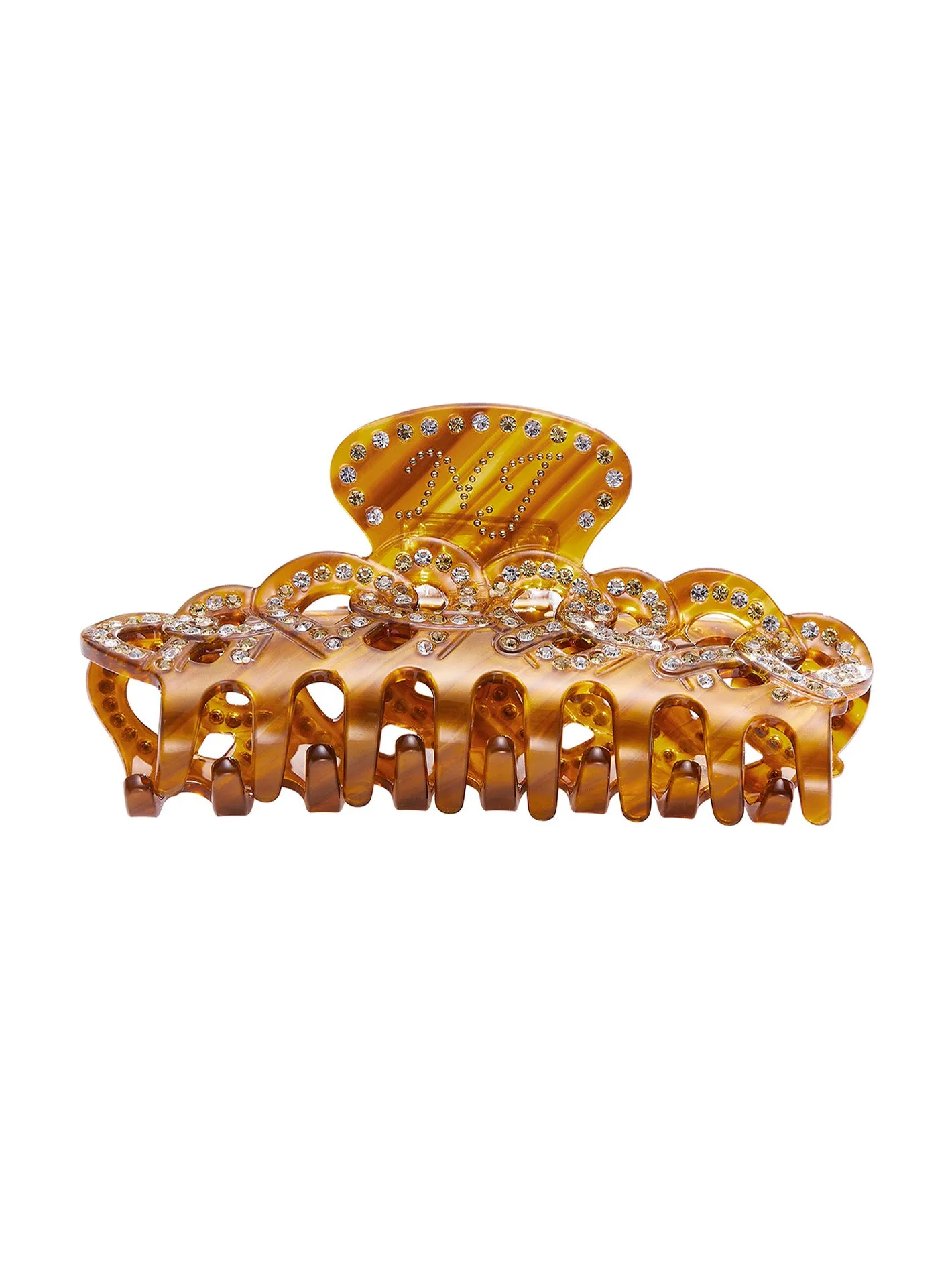 Kendall Claw Clip (Brown) (Final Sale) sold by Nana Jacqueline product image thumbnail 4