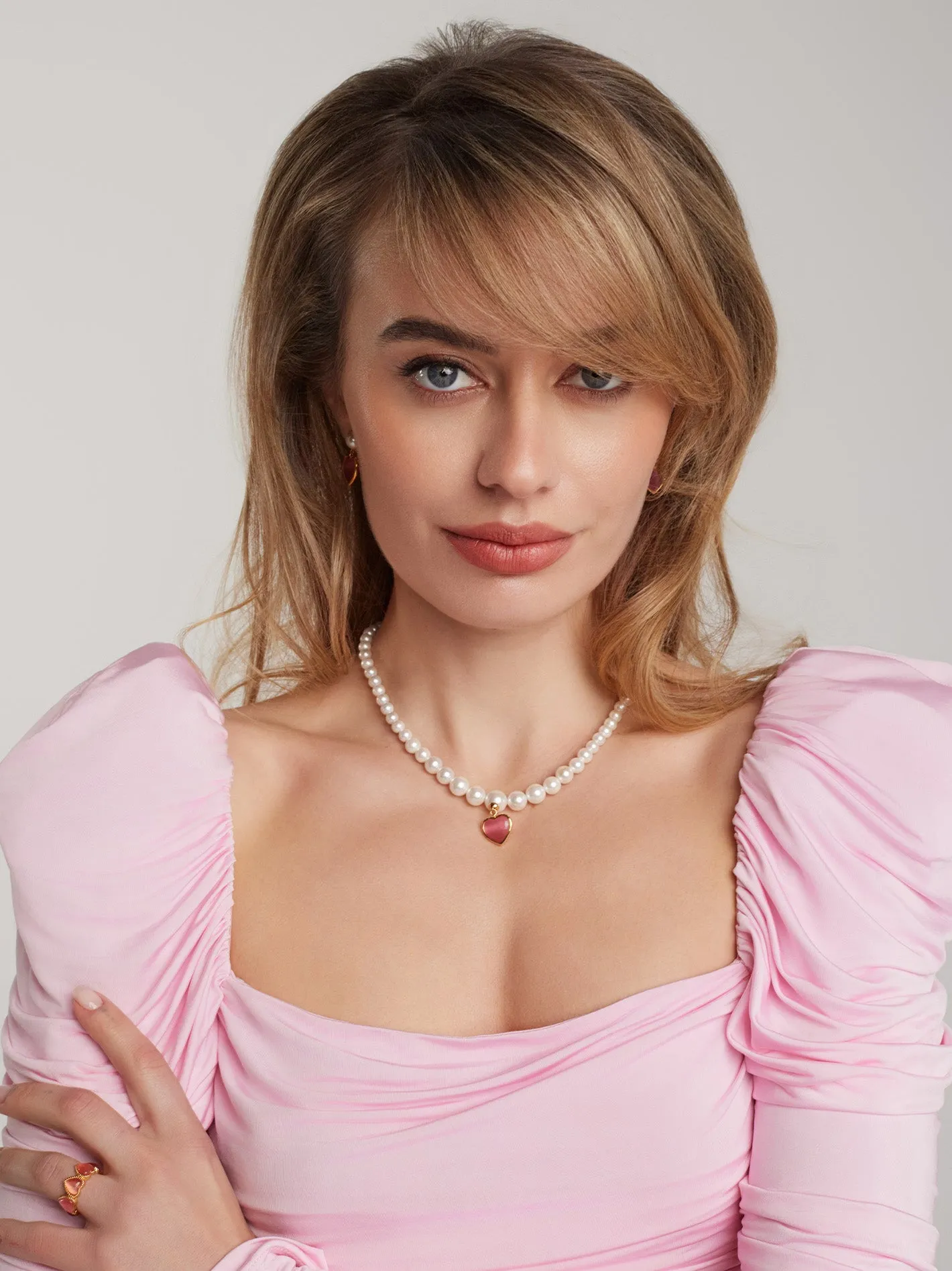 Lisette Heart Necklace sold by Nana Jacqueline product image thumbnail 3