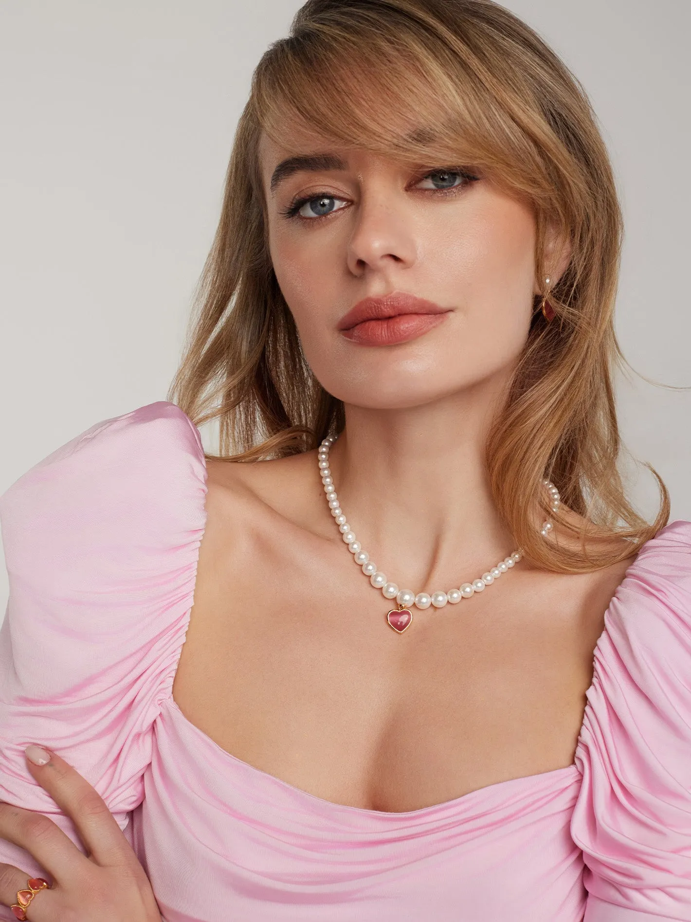 Lisette Heart Necklace sold by Nana Jacqueline product image thumbnail 4