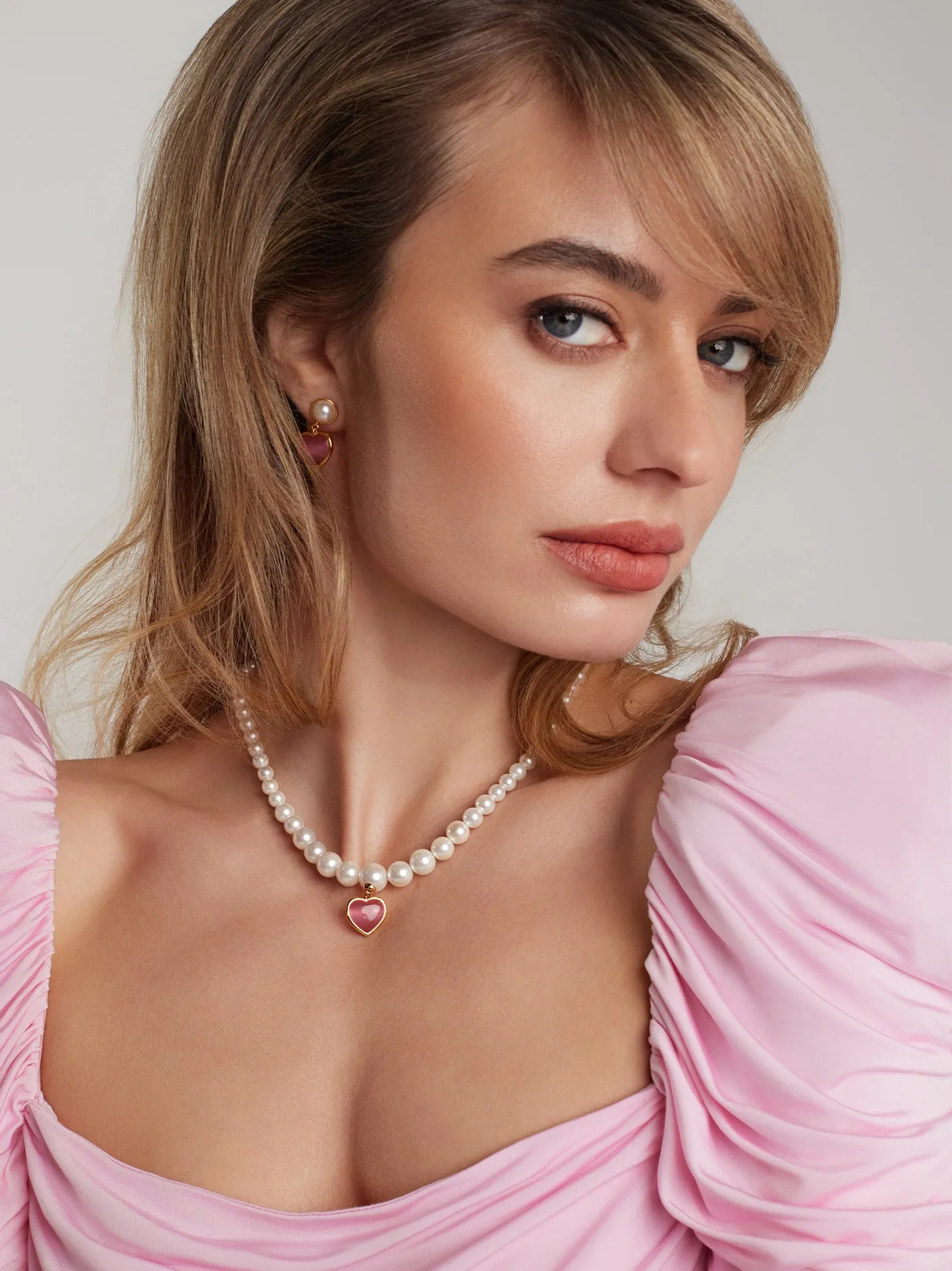 Lisette Heart Necklace sold by Nana Jacqueline product image thumbnail 2