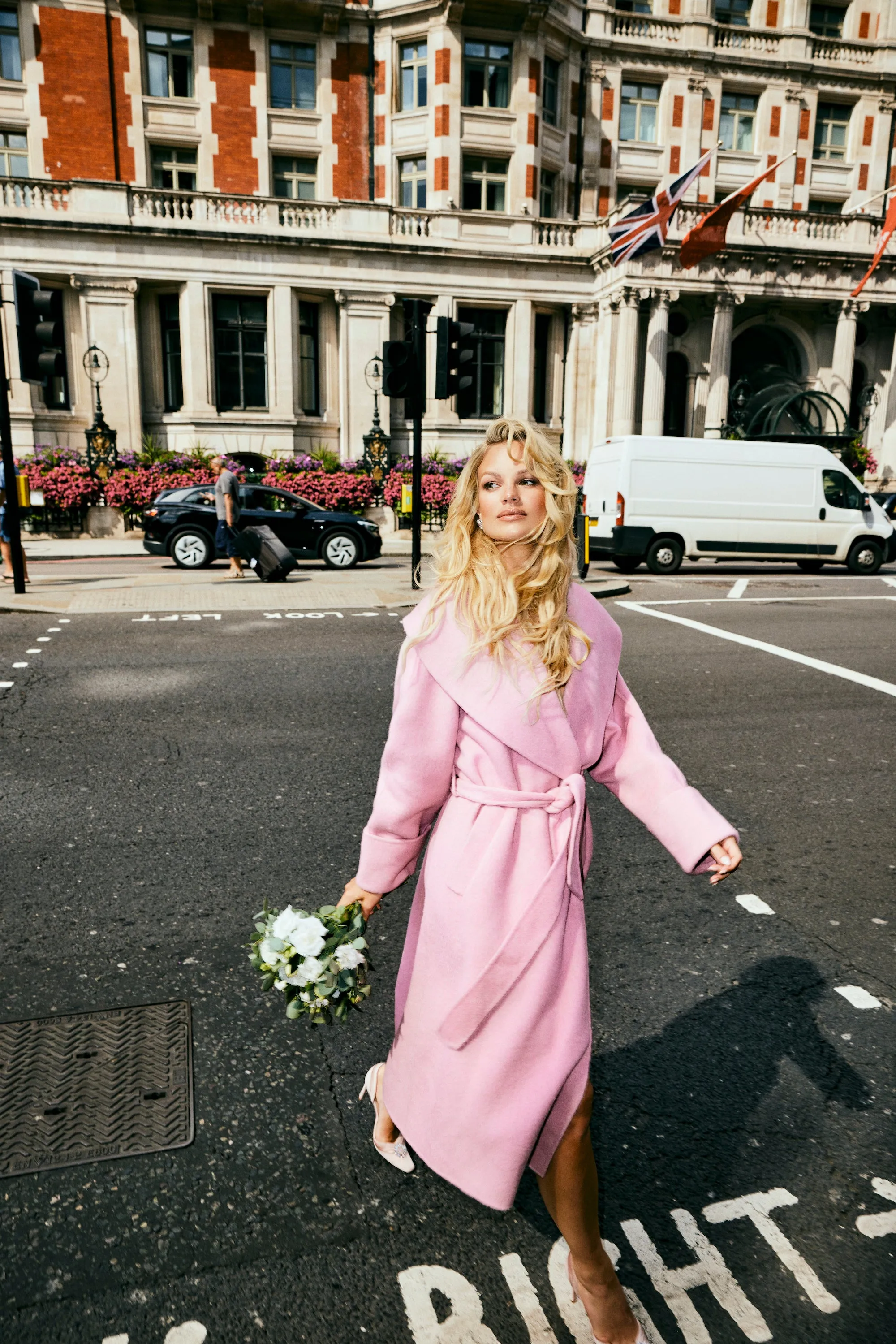 Emmeline Lapel Coat (Pink) (Final Sale) sold by Nana Jacqueline product image thumbnail 4