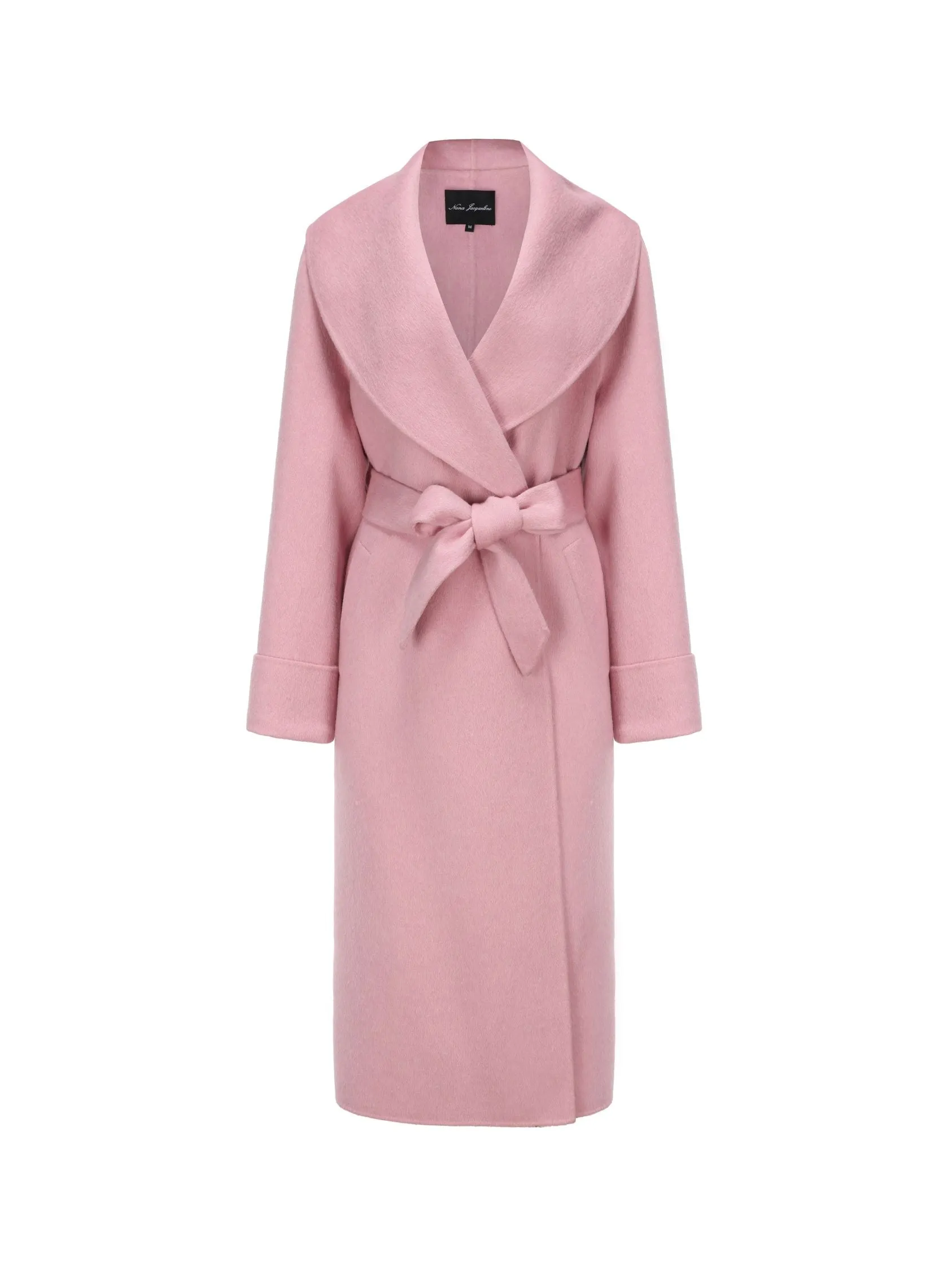 Emmeline Lapel Coat (Pink) (Final Sale) sold by Nana Jacqueline