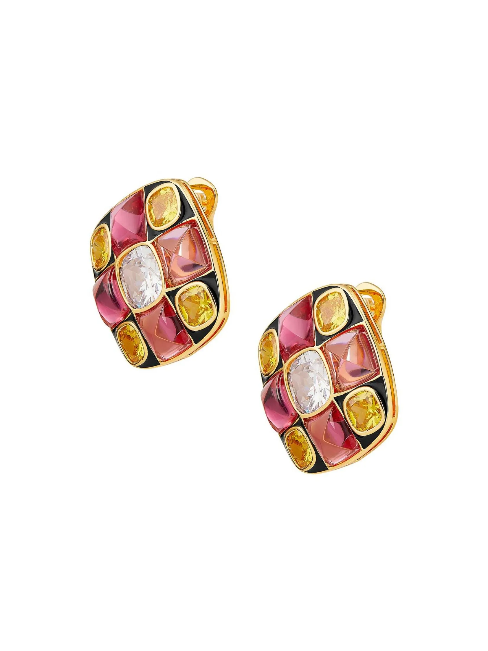 Cassandra Earrings (Pink) (Final Sale) sold by Nana Jacqueline product image thumbnail 3