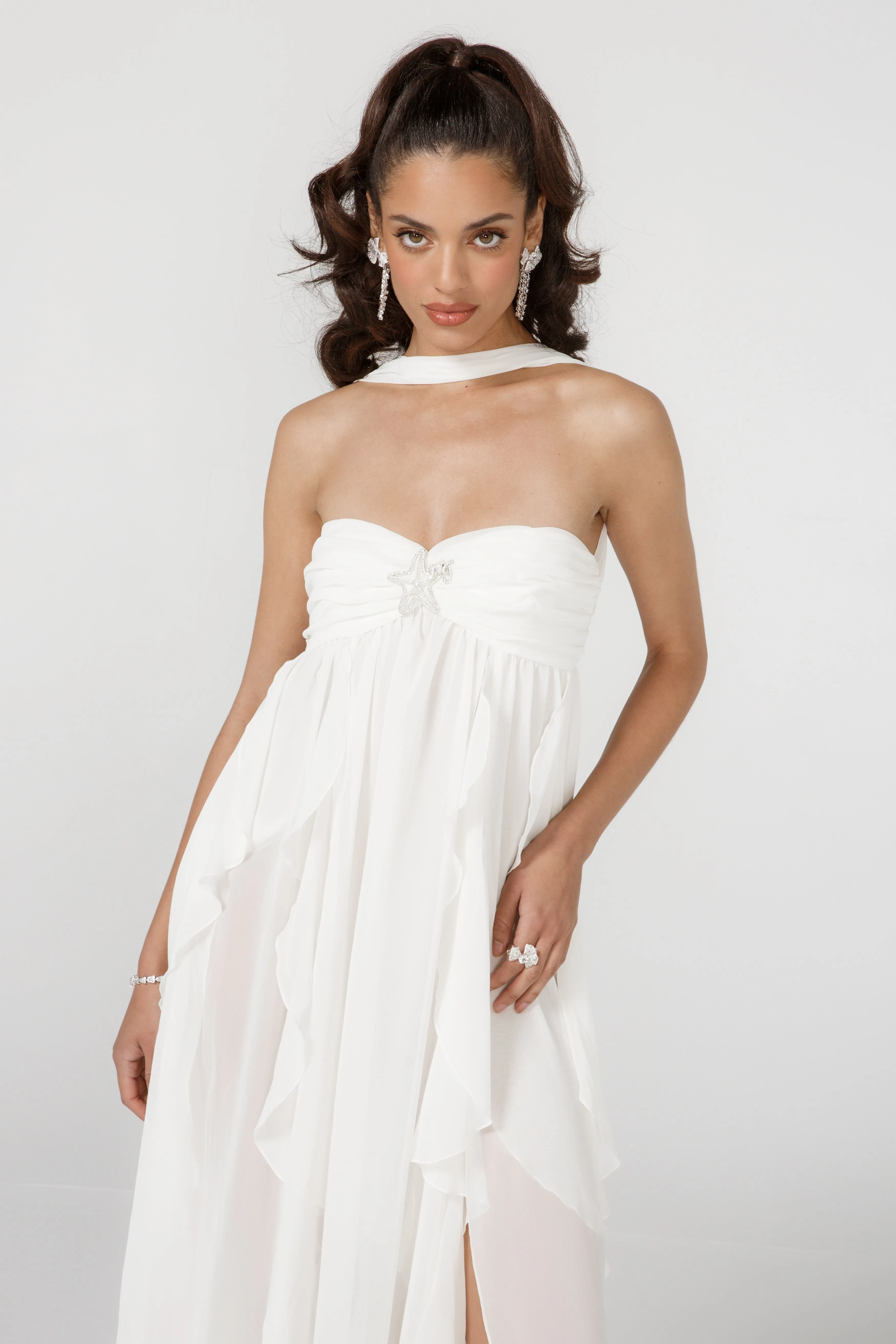 Mariah Dress (White) sold by Nana Jacqueline product image thumbnail 2