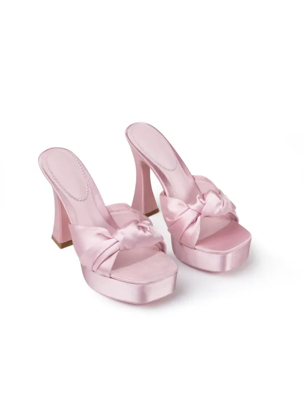 Mara Platform Sandals (Light Pink) sold by Nana Jacqueline