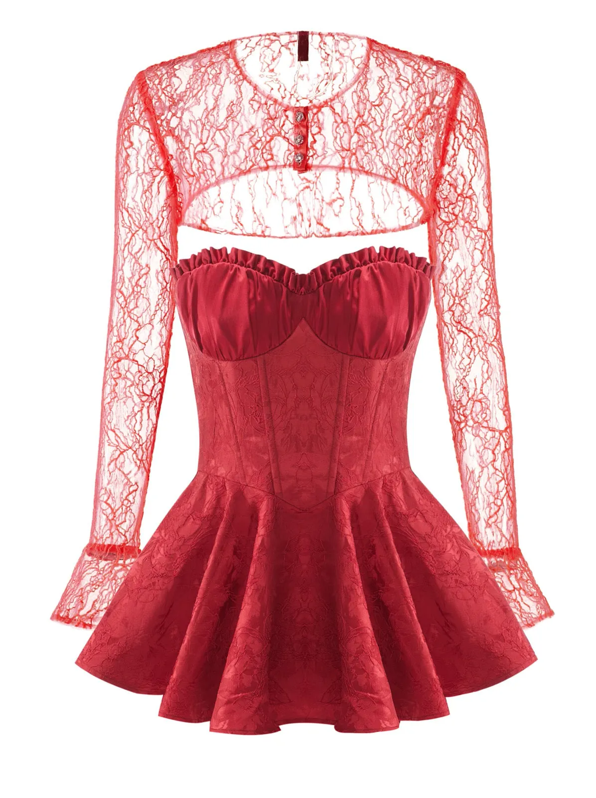 Jilly Cover (Red) sold by Nana Jacqueline product image thumbnail 2