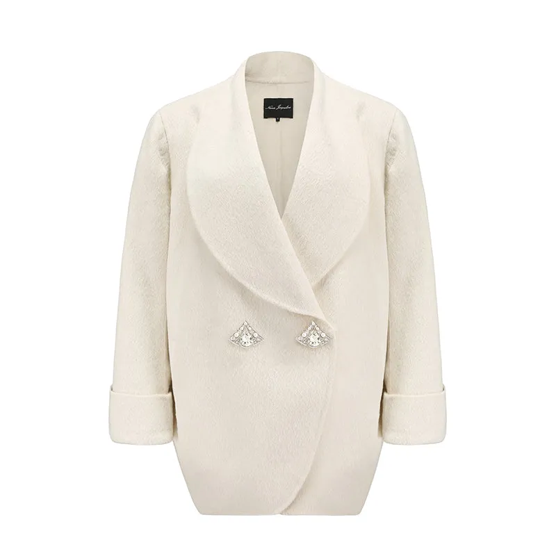 Kendall Coat (White) sold by Nana Jacqueline