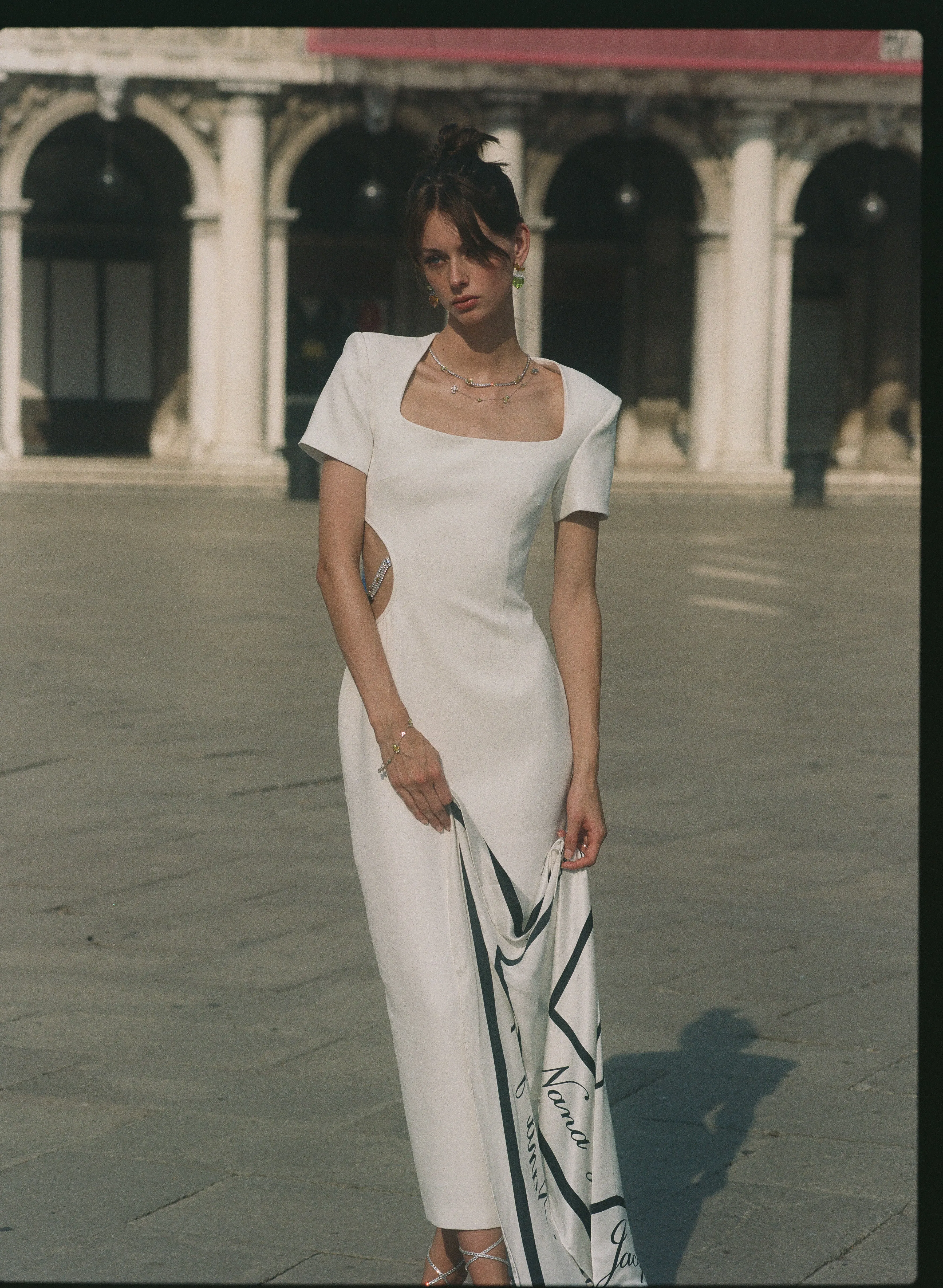 Zoe Dress (White) (Final Sale) sold by Nana Jacqueline product image thumbnail 4